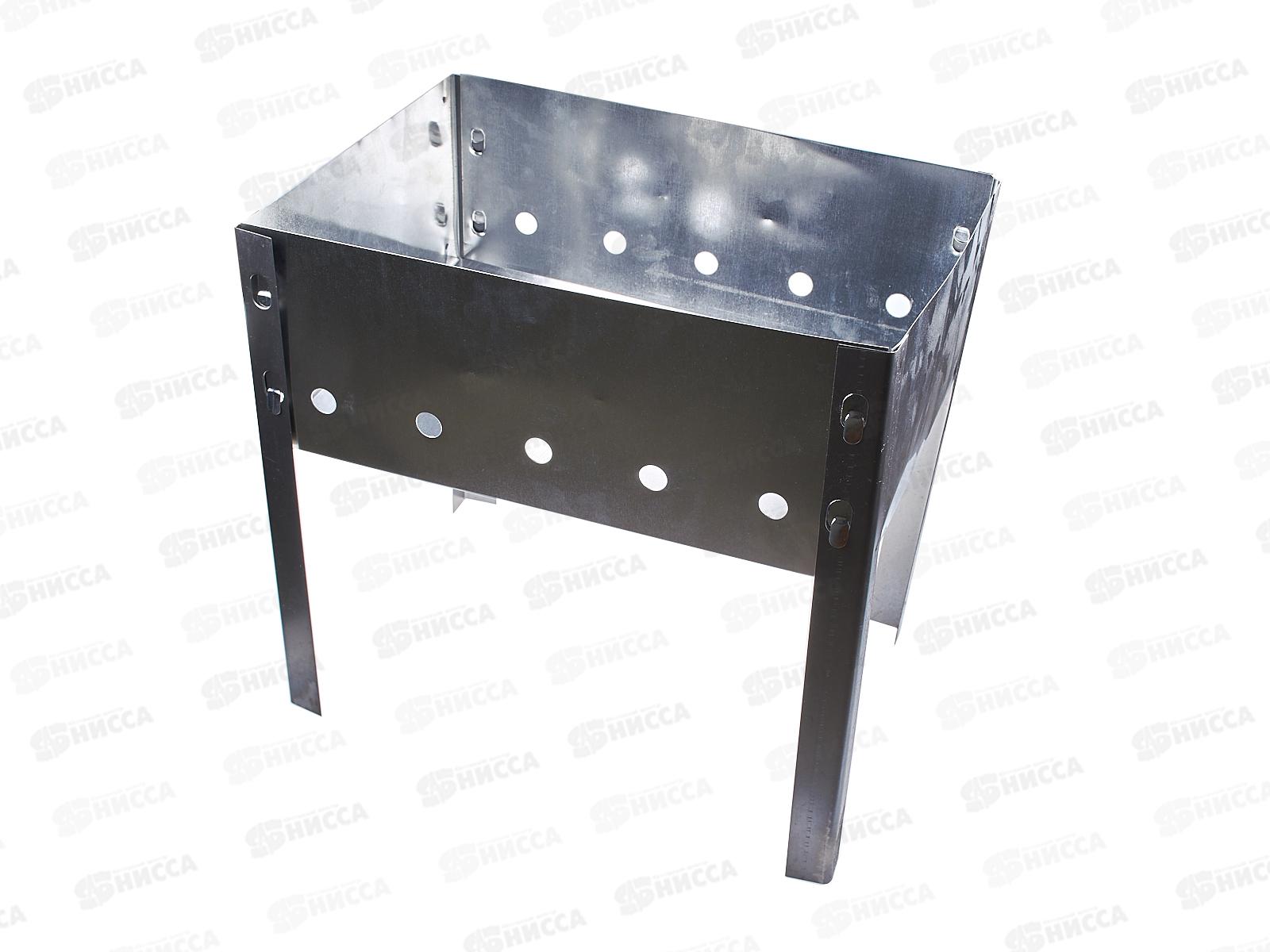 Мангал 350*250*140 в коробке (0,5мм) М-9 СП0009