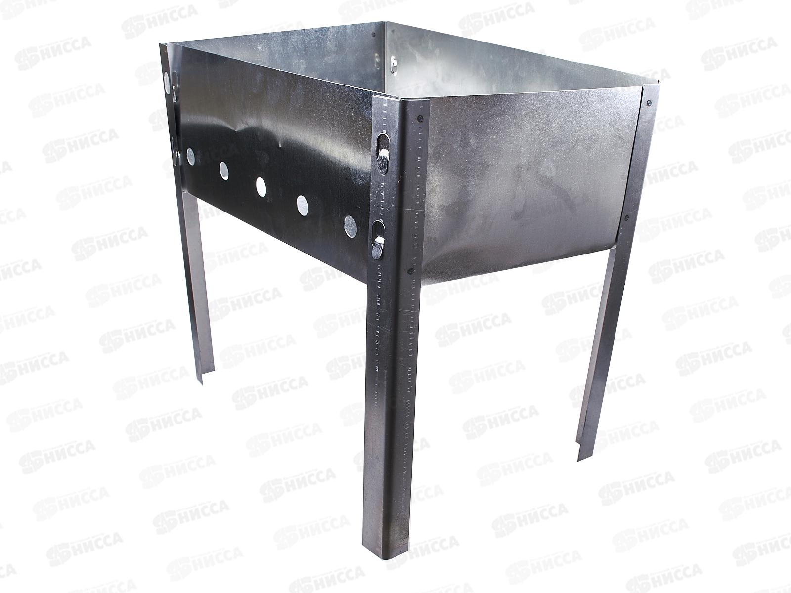 Мангал 350*250*140 в коробке (0,5мм) М-9 СП0009