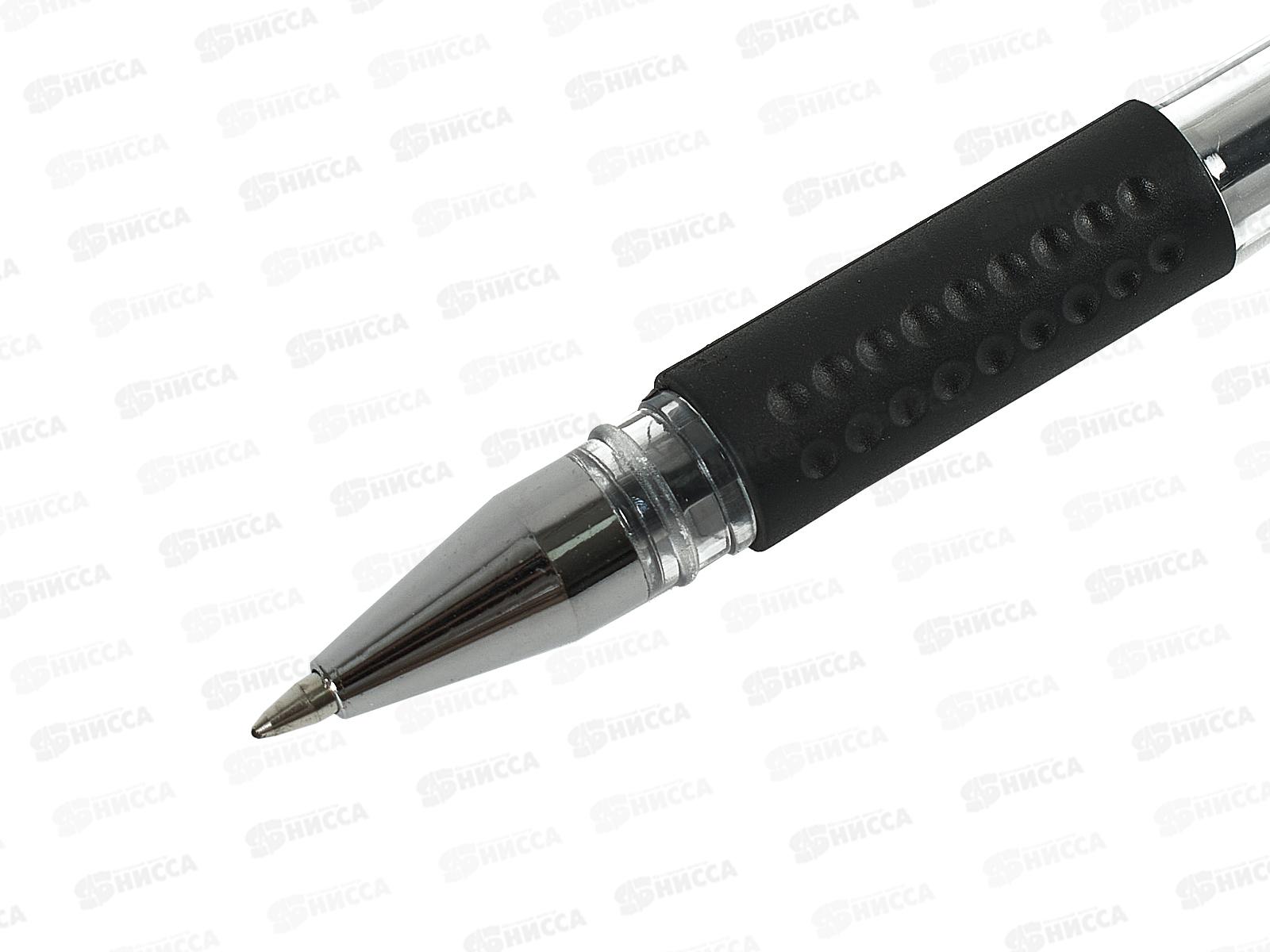 Ручка гелевая STAFF эконом, черная 141823 *12/144/1728