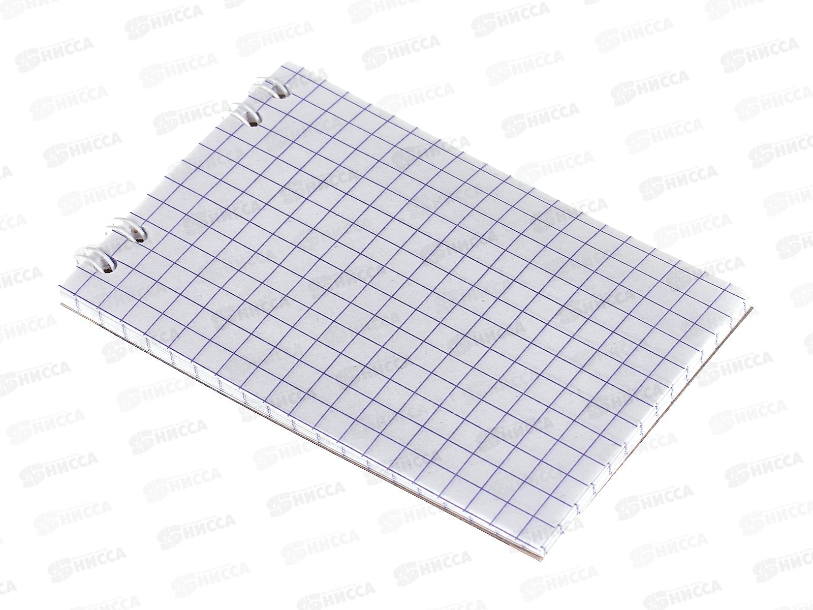 Блокнот 24листа ПГС Божья коровка, 68*98, глиттер.,на  гребне. *24