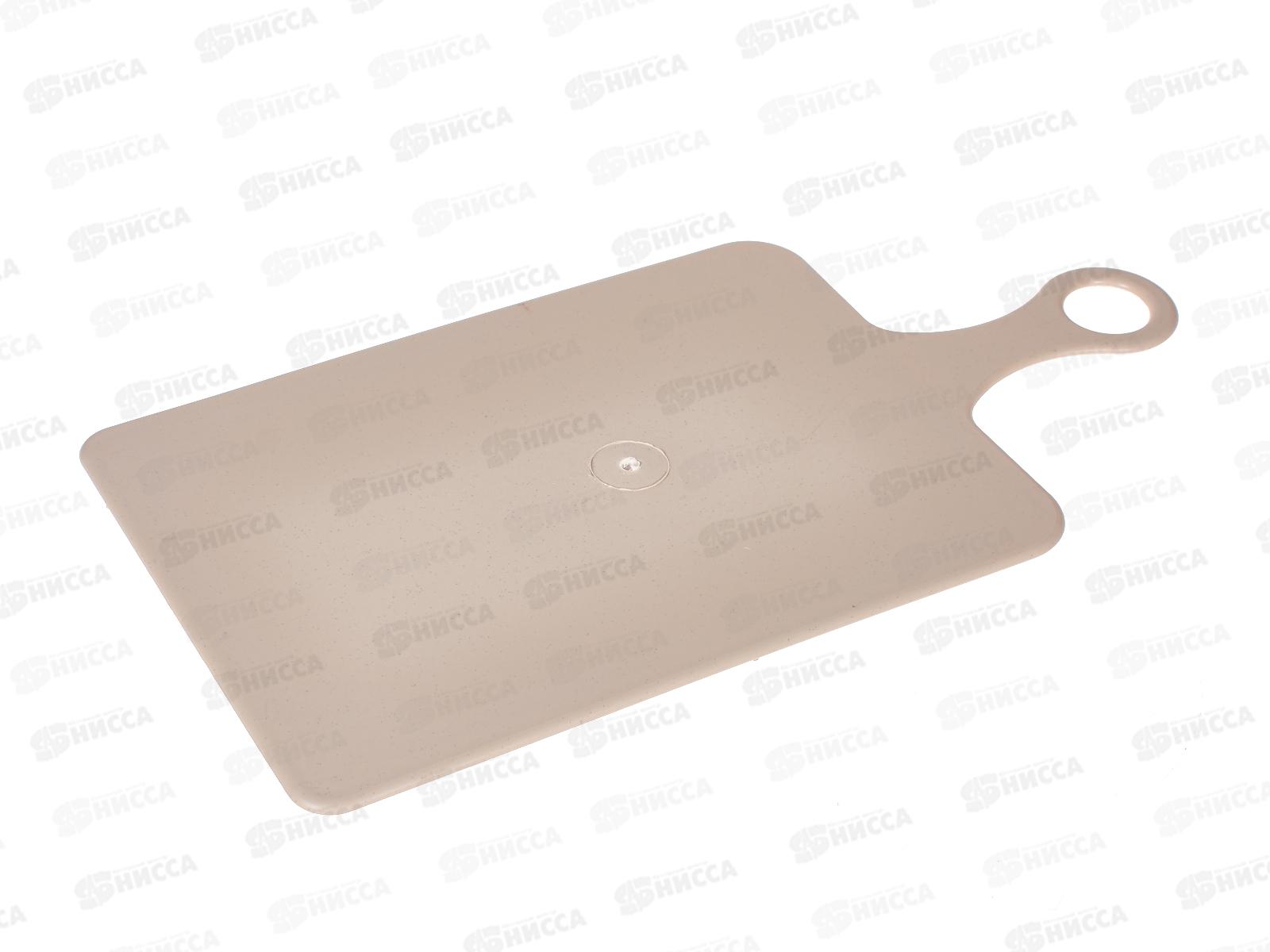 Доска разделочная  большая  с ручкой ваниль МП *40