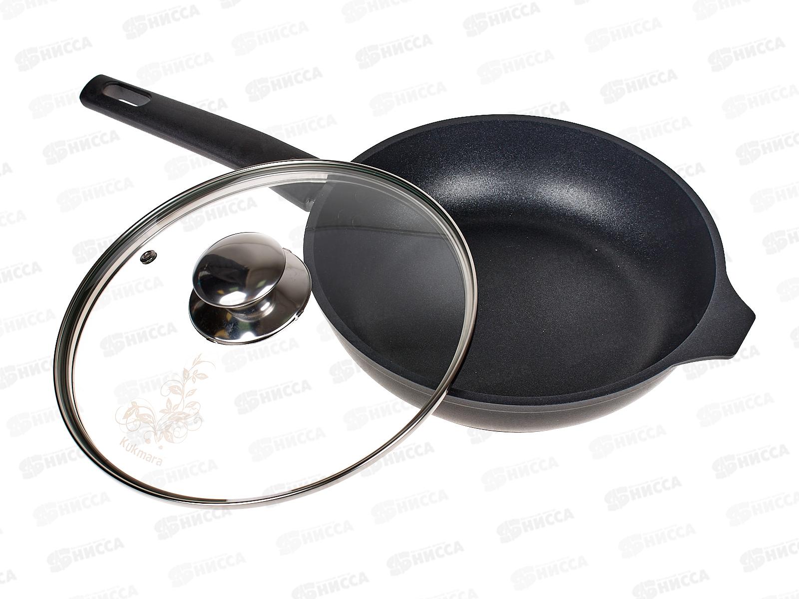 Сковорода 220/50мм со съёмной ручкой стеклянная  крышка  с225а *5