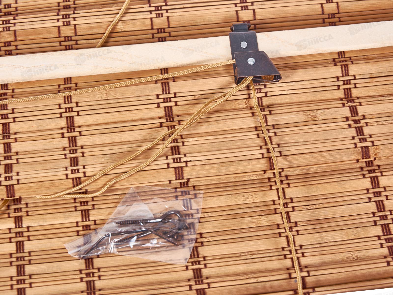 Жалюзи рулонные 90*120 бамбук (027198)   Ж