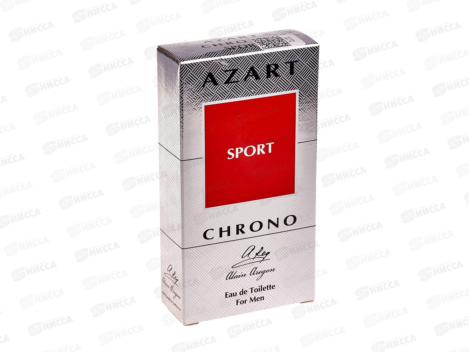 AAM 100мл Azart Chrono Sport, туалетная вода мужская *18 М