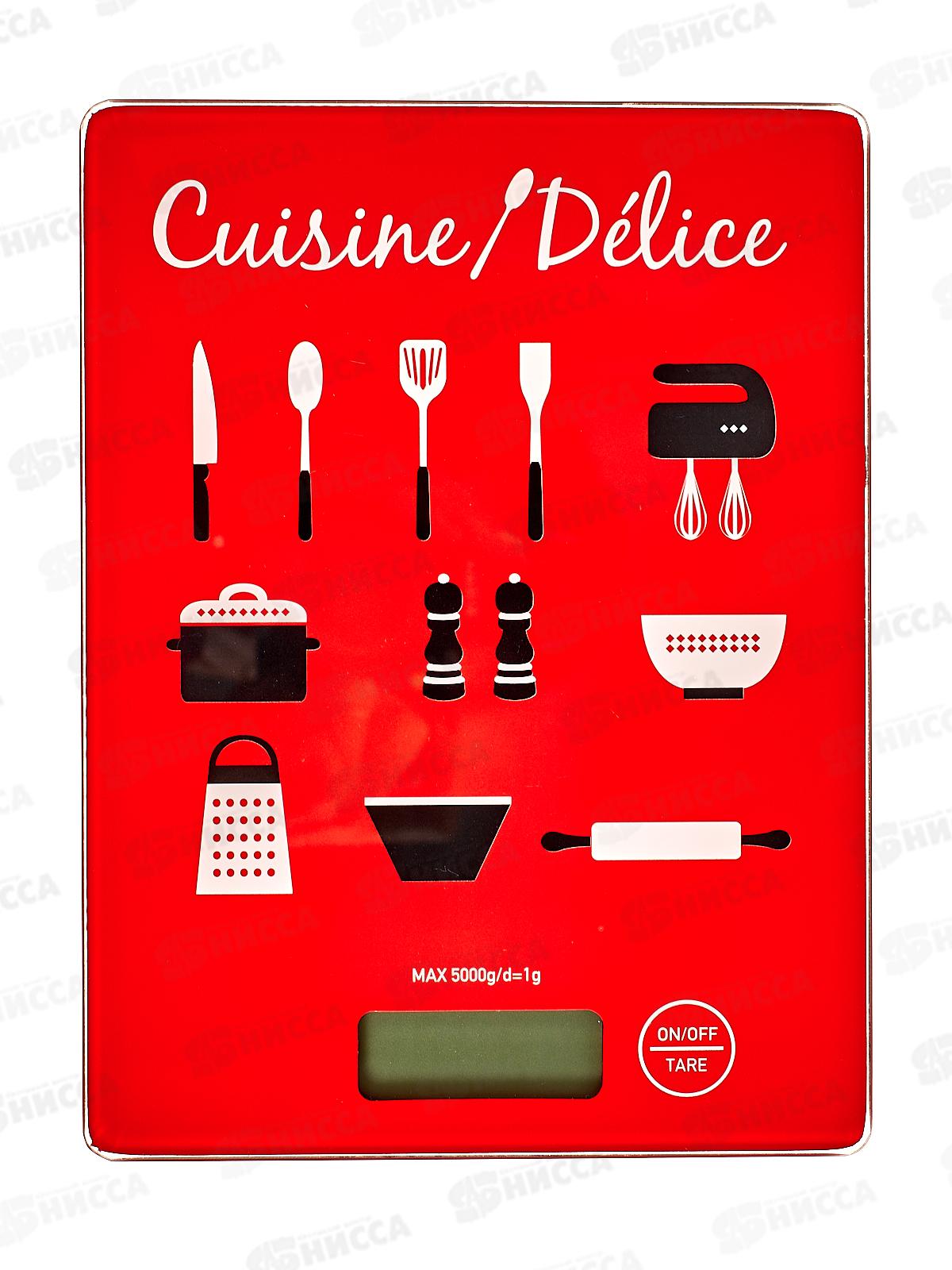 Весы настольные, плоские, со стеклянной площадкой, вес до: 5кг, AL-5099 *24