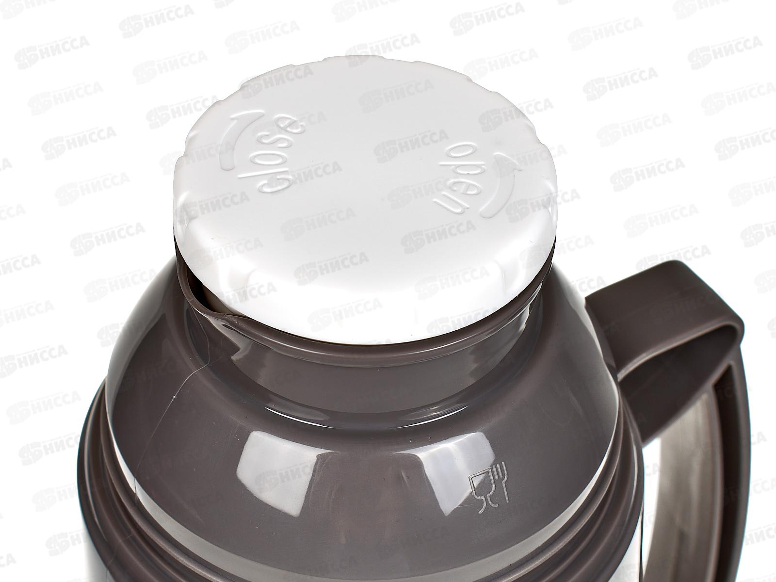 Термос 1000мл пластиковый корпус, AL-520-1 *12