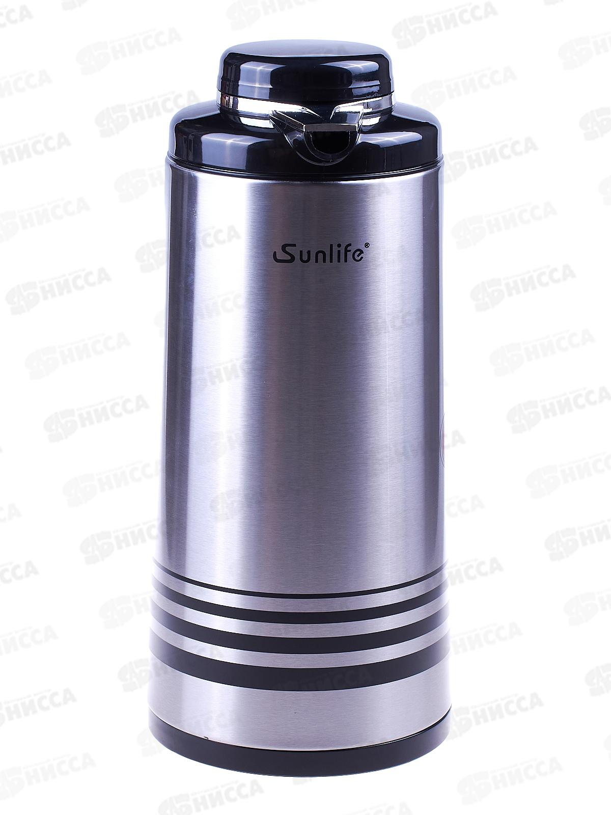 Термос 1600мл металлический корпус, Sunlife, AL-4028 *12