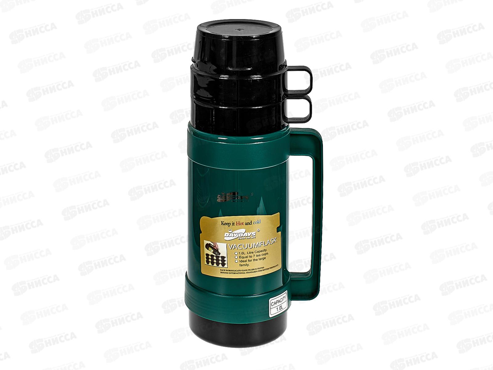 Термос 1000мл, пластиковый корпус, AL-4035 *12