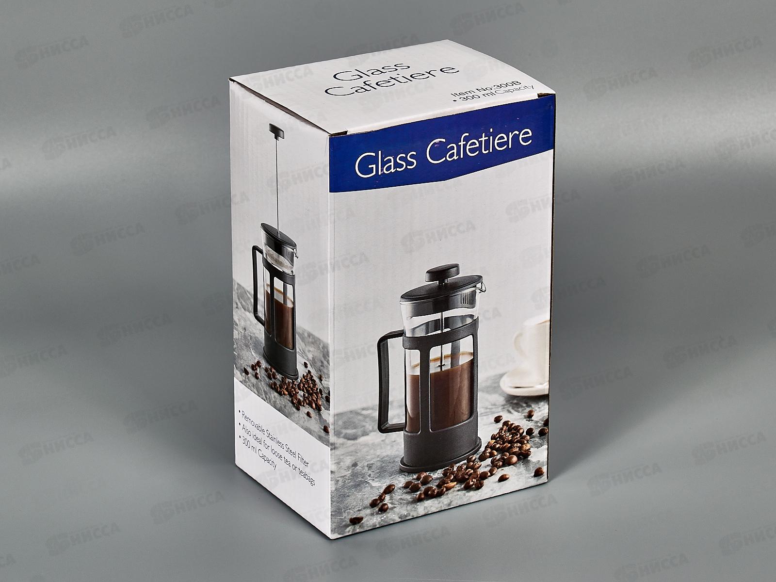 Чайник заварочный 350 мл, стекло, AL-55368 *36