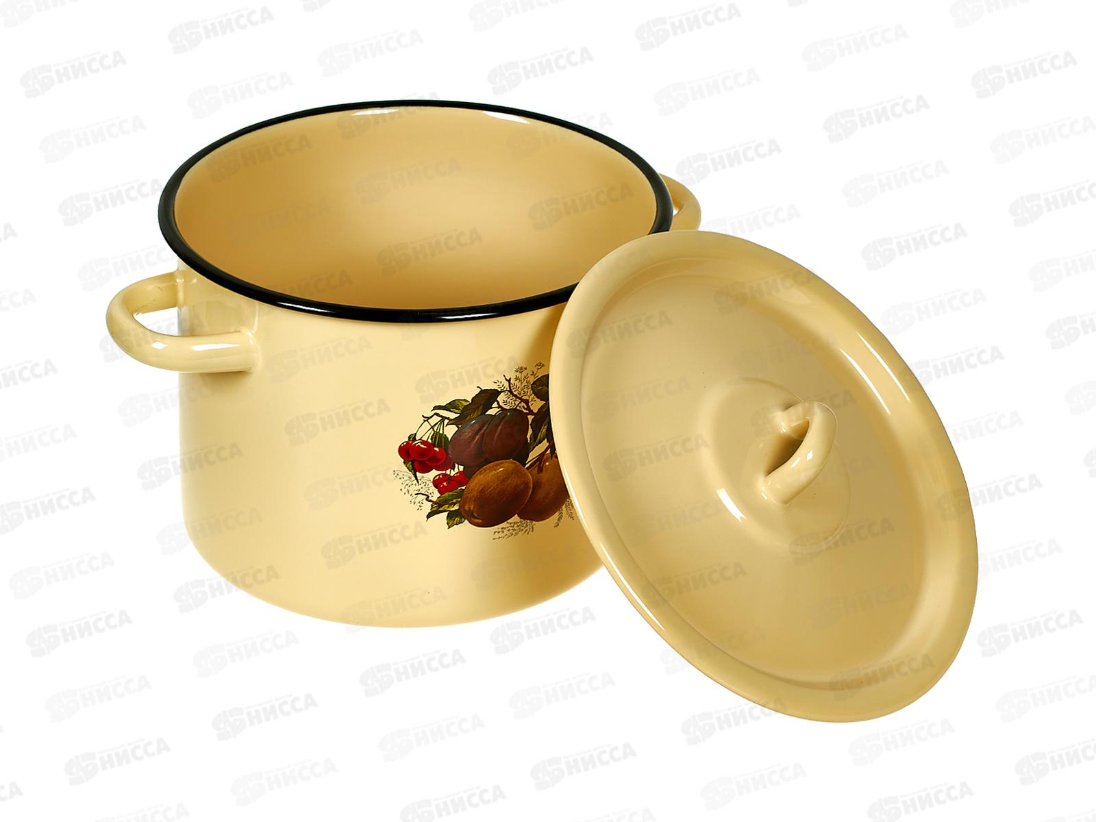 Кастрюля 3,5л цилиндрическая палевая Йогурт С1612.П*44  *4