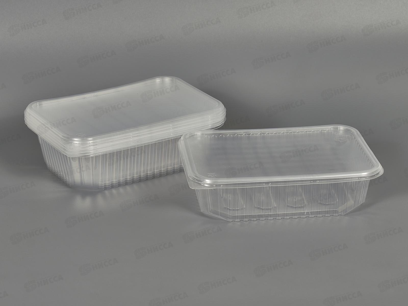 Контейнеры одноразовые Хозяюшка для заморозки универсальный. 0,75л 5шт *138