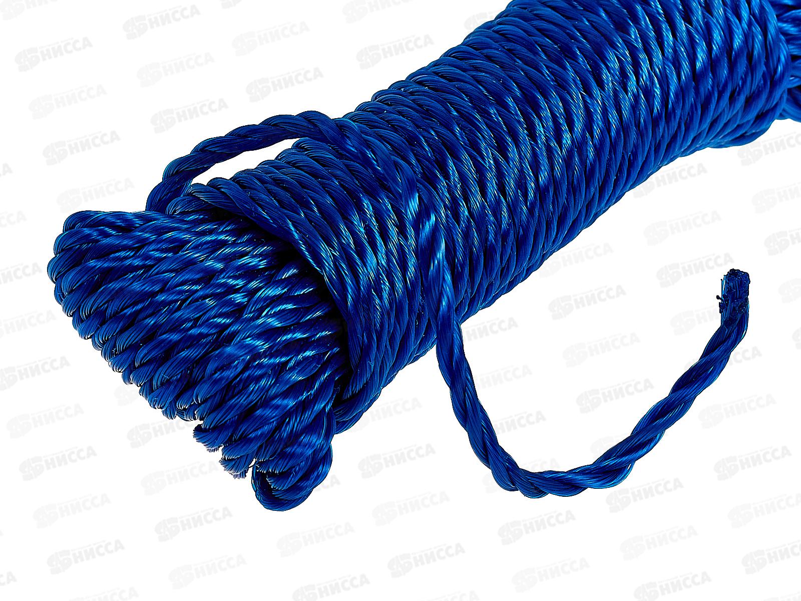 Веревка бельевая 10м х 5мм, цвет в ассортименте, AL-236 *10/500