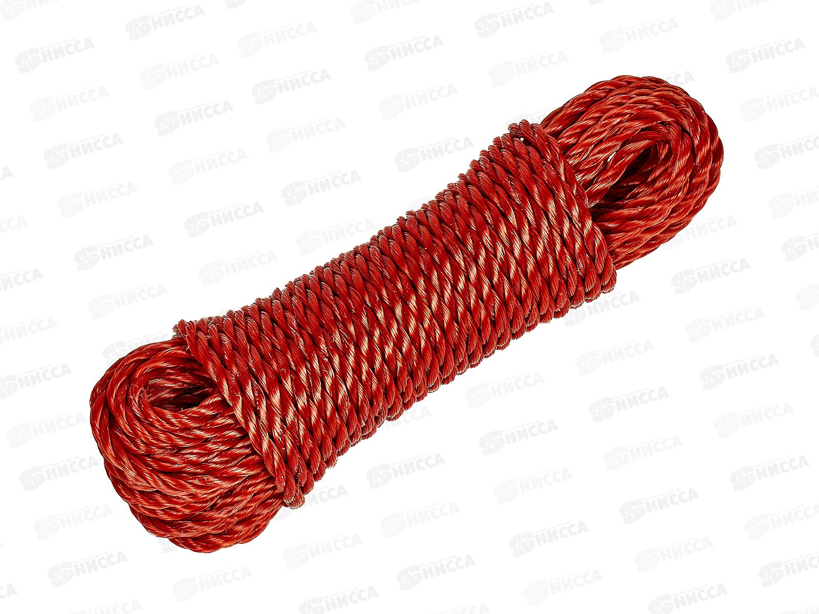 Веревка бельевая 10м х 5мм, цвет в ассортименте, AL-236 *10/500