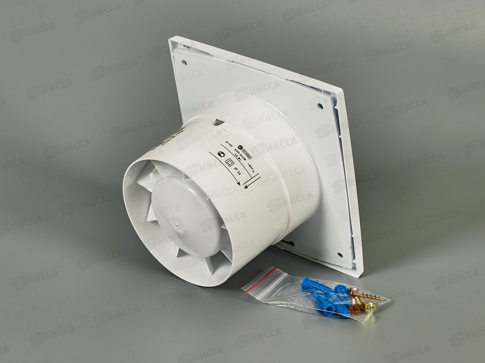 Вентилятор осевой диаметр 100 без внутреннего канала, с индикатором