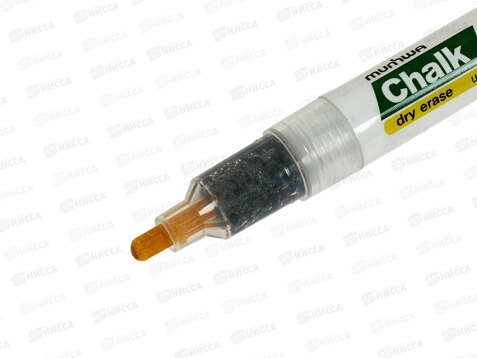 Маркер меловой Munhwa White белый, CM-05 *24