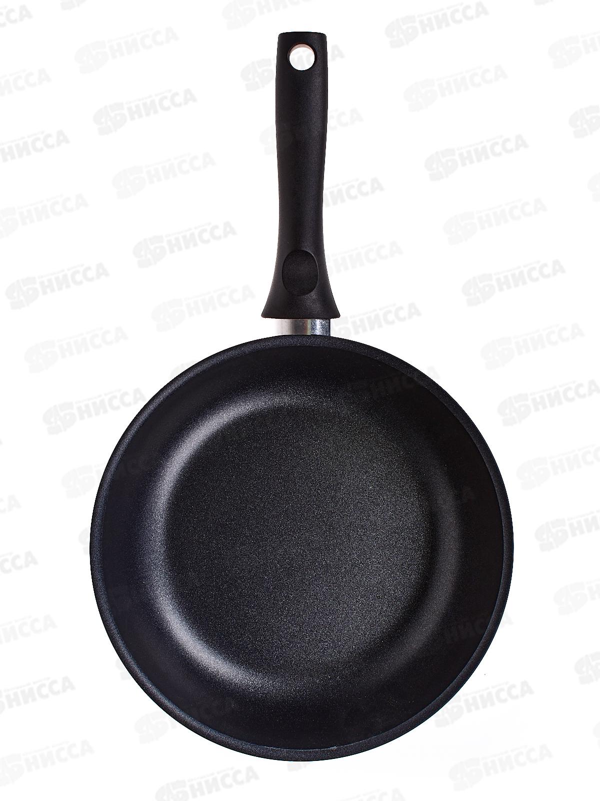 Сковорода 240/60мм  антипригарное покрытие  с утолщенным дном с ручкой с241а *5