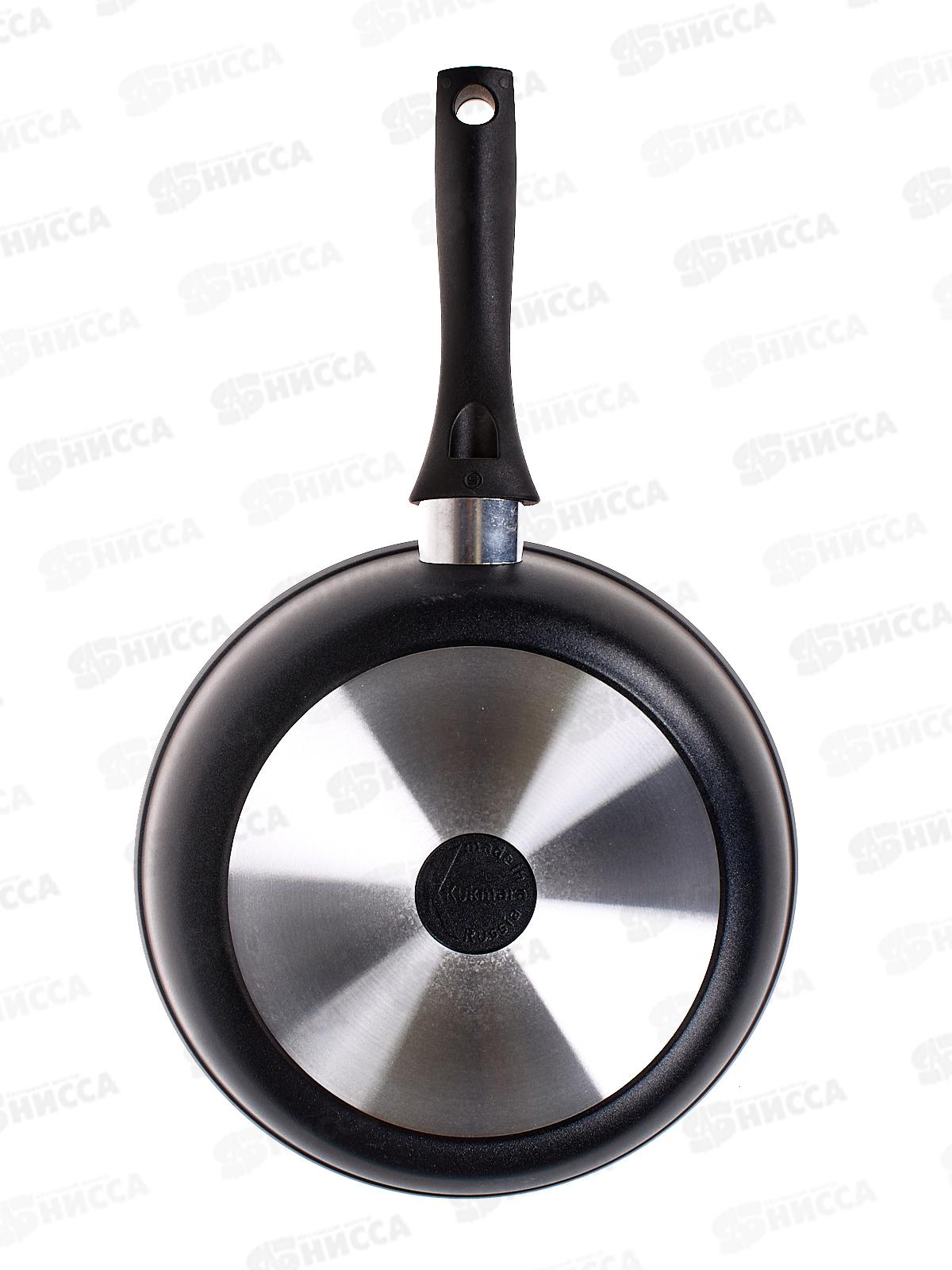 Сковорода 240/60мм  антипригарное покрытие  с утолщенным дном с ручкой с241а *5