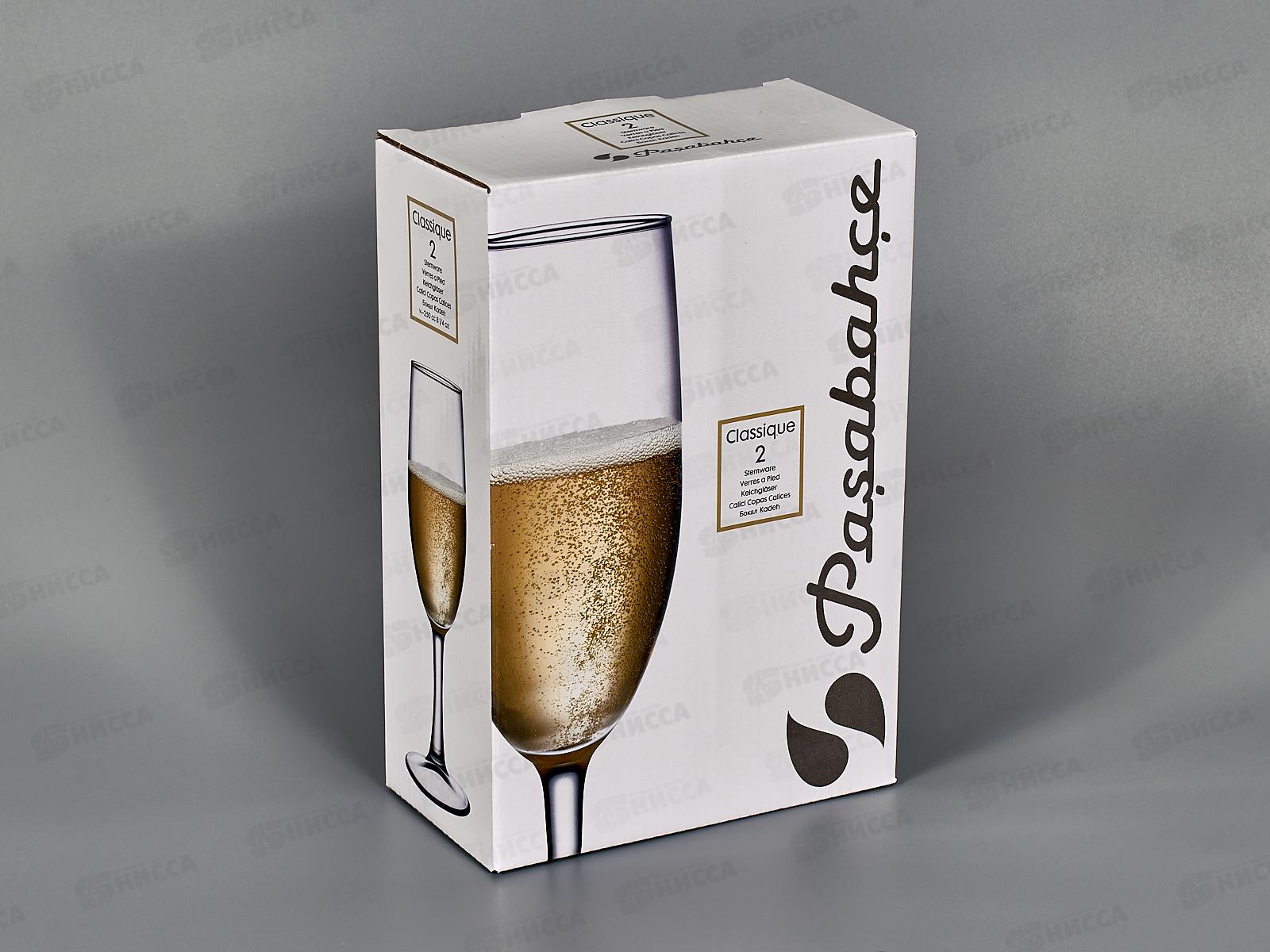 Набор фужеров для шампанского CLASSIQUE 360cc 2шт  440150/440335 *8