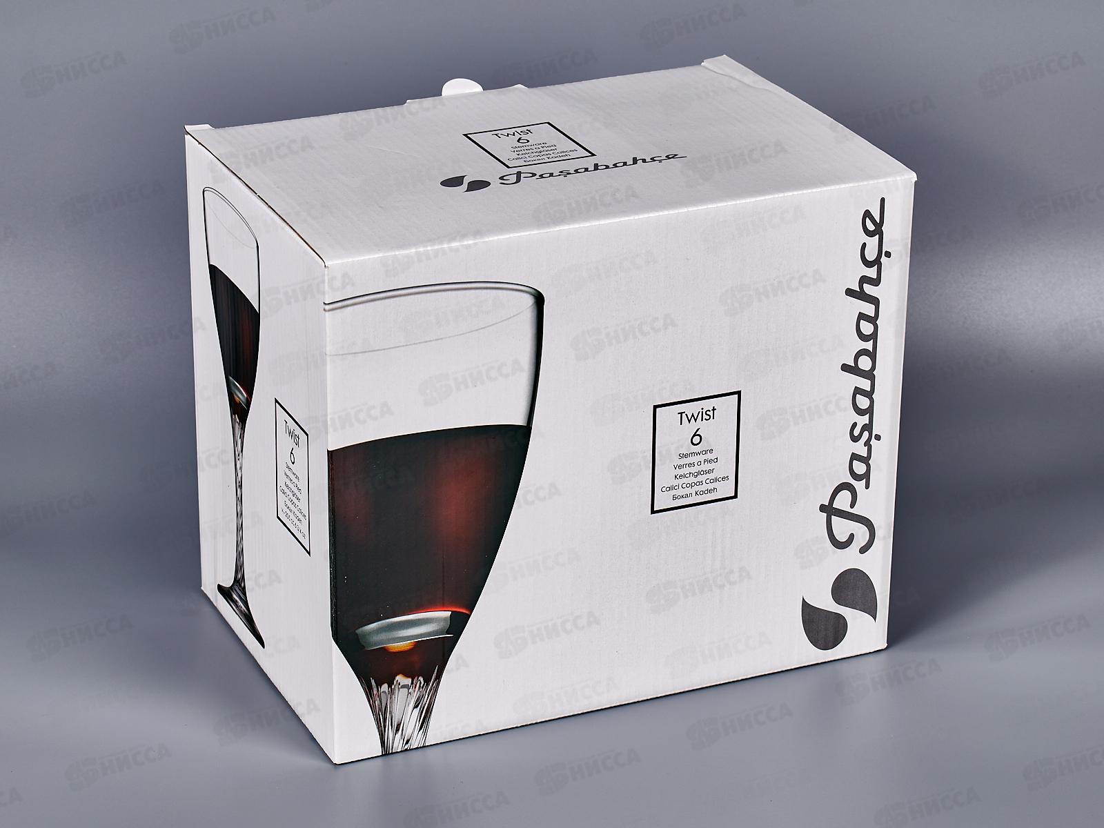 Набор фужеров для красного вина TWIST 205cc 6шт  44372 *4