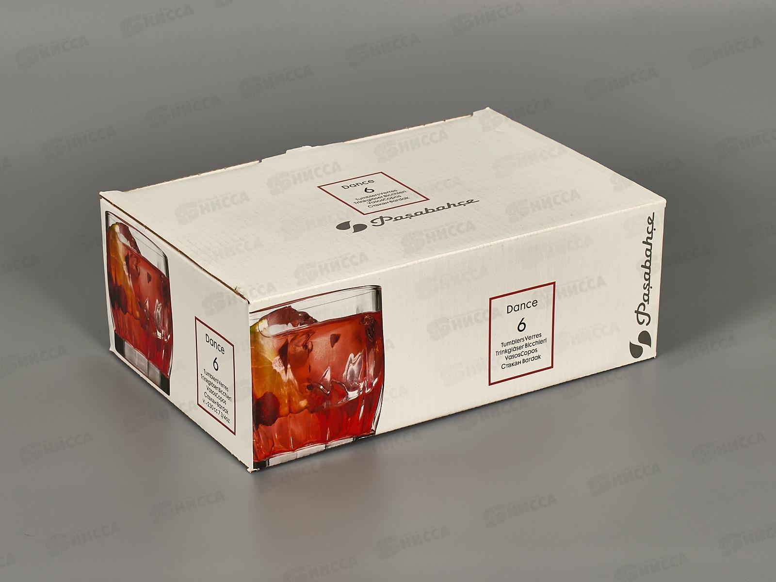 Набор DANCE 6 стаканов для сока 230мл  42866 *8