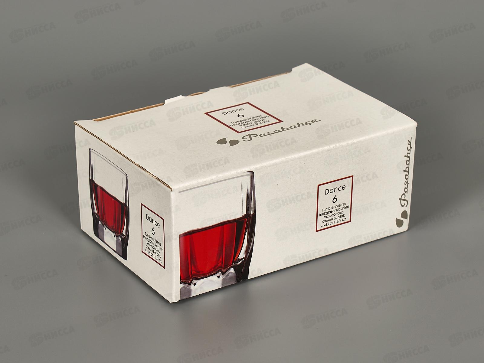 Набор DANCE 6 стопок для водки 60мл  42864 *12