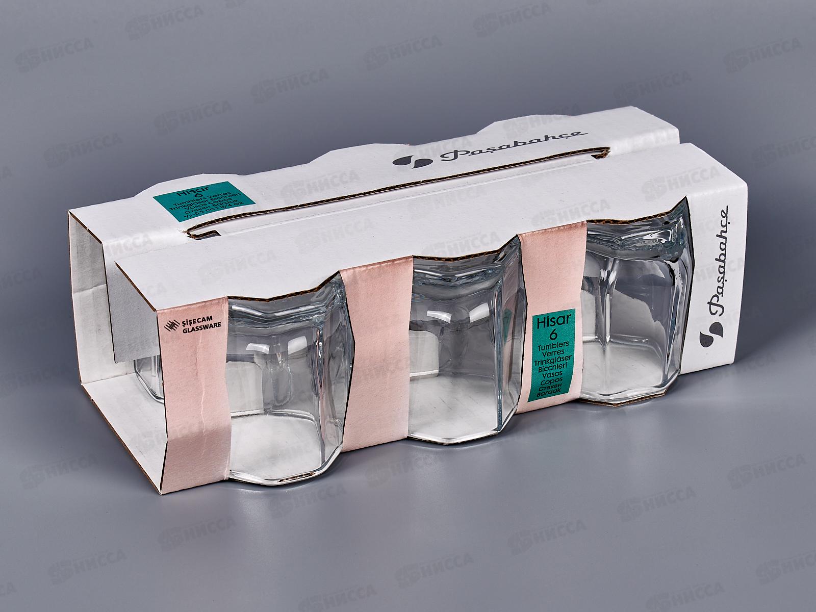 Набор 6 стопок для водки  HISAR 60cl 42600 *12