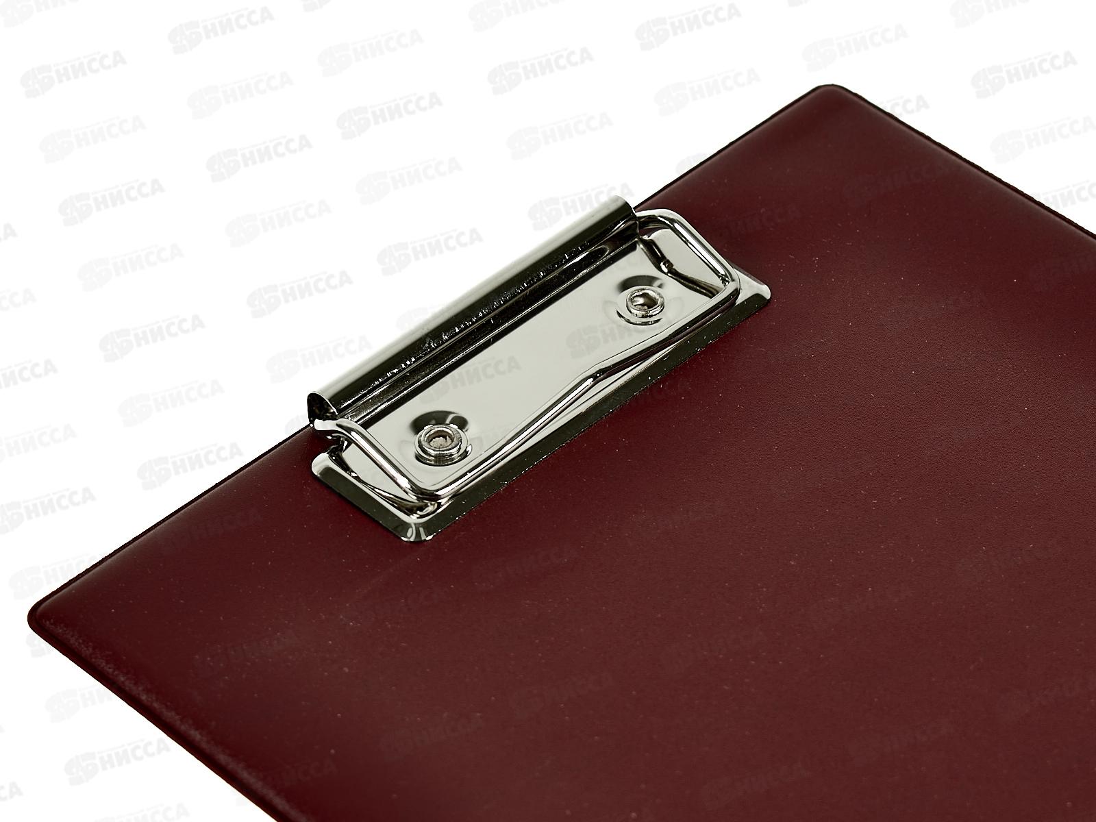 Планшет А5 ДПС с зажимом бордовый, 2822-103