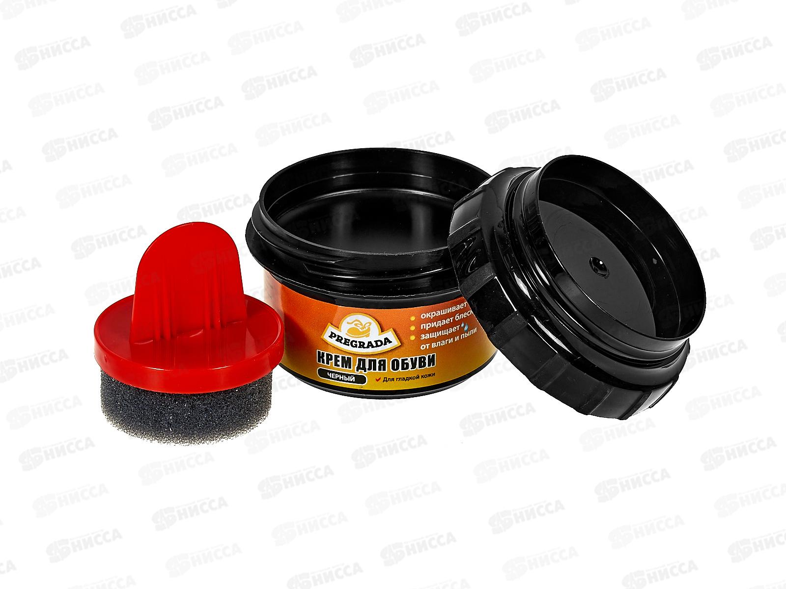 Преграда крем для обуви банка 50мл черный PR-615 *48