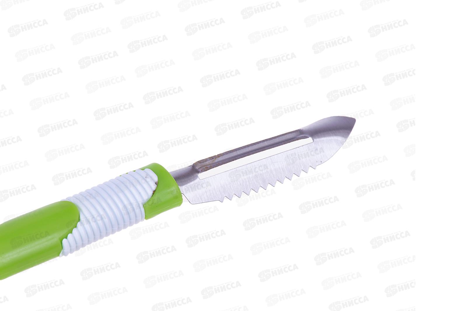 Овощечистка, пластиковая ручка, 20см, AL-024 *600