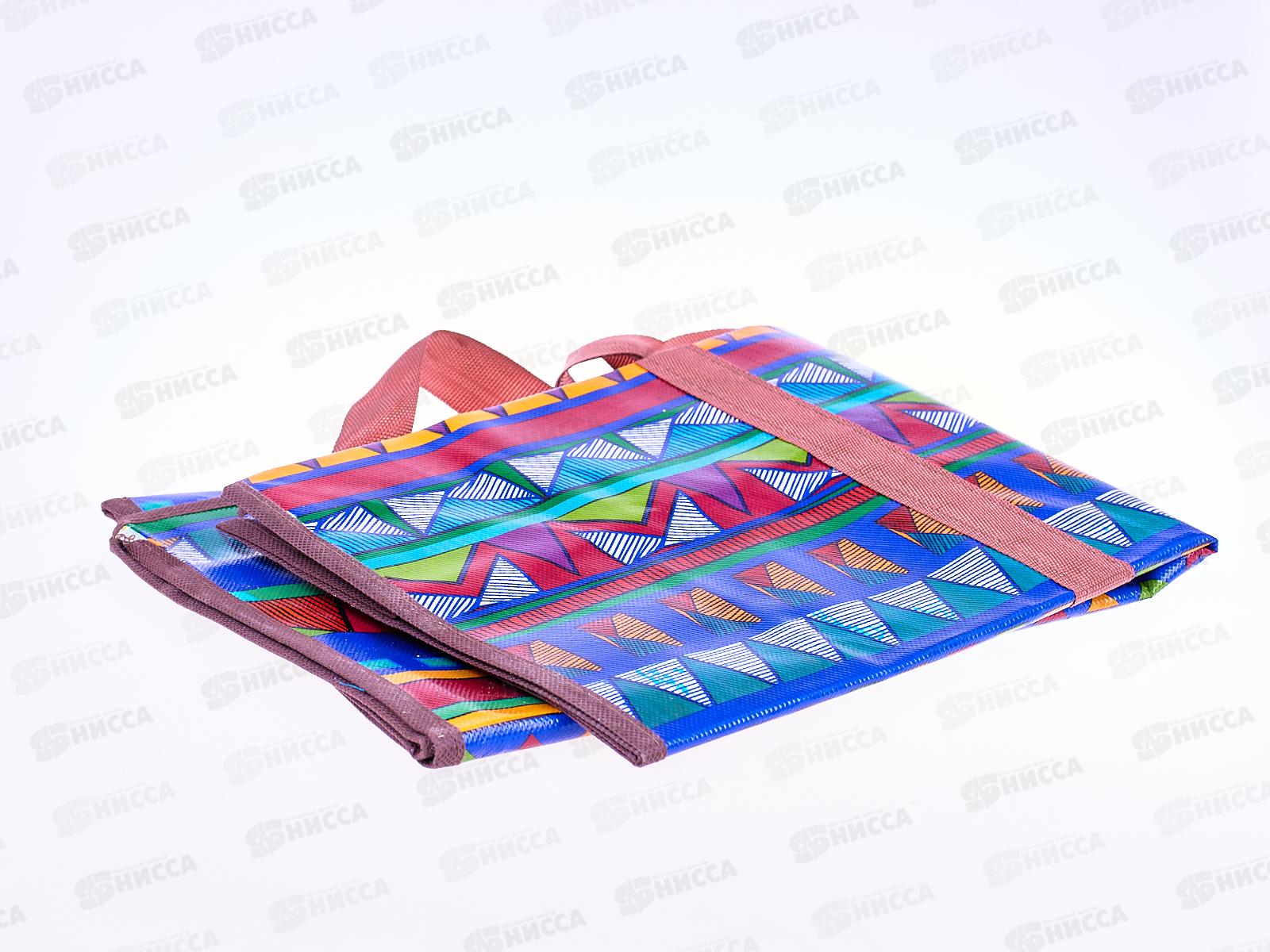 Сумка  хозяйственная с рисунком, 60х45х20см  нетканый материал, AL-271-2 *100