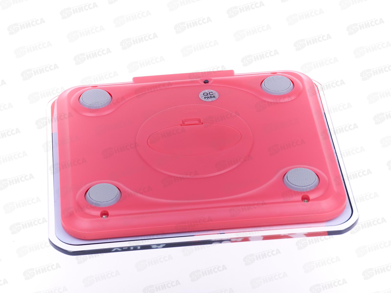 Весы напольные, стеклянные, квадратные 22х19см, вес до: 150кг., AL-2092 *20