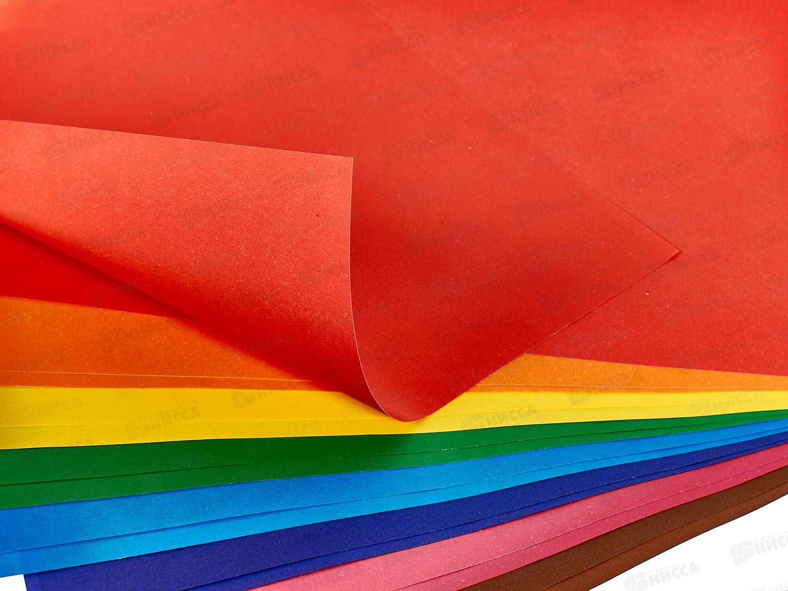 Цветная бумага двусторонняя  Каляка-Маляка А4  8 цветов  16л, БЦДКМ16_ *40