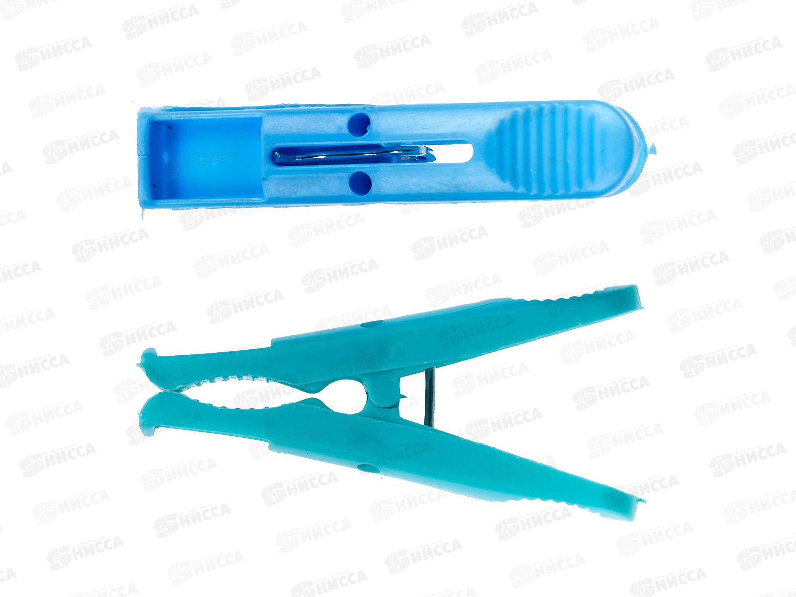 Прищепки, 24шт 7.5х1.5см., полимеры, AL-4055 *144