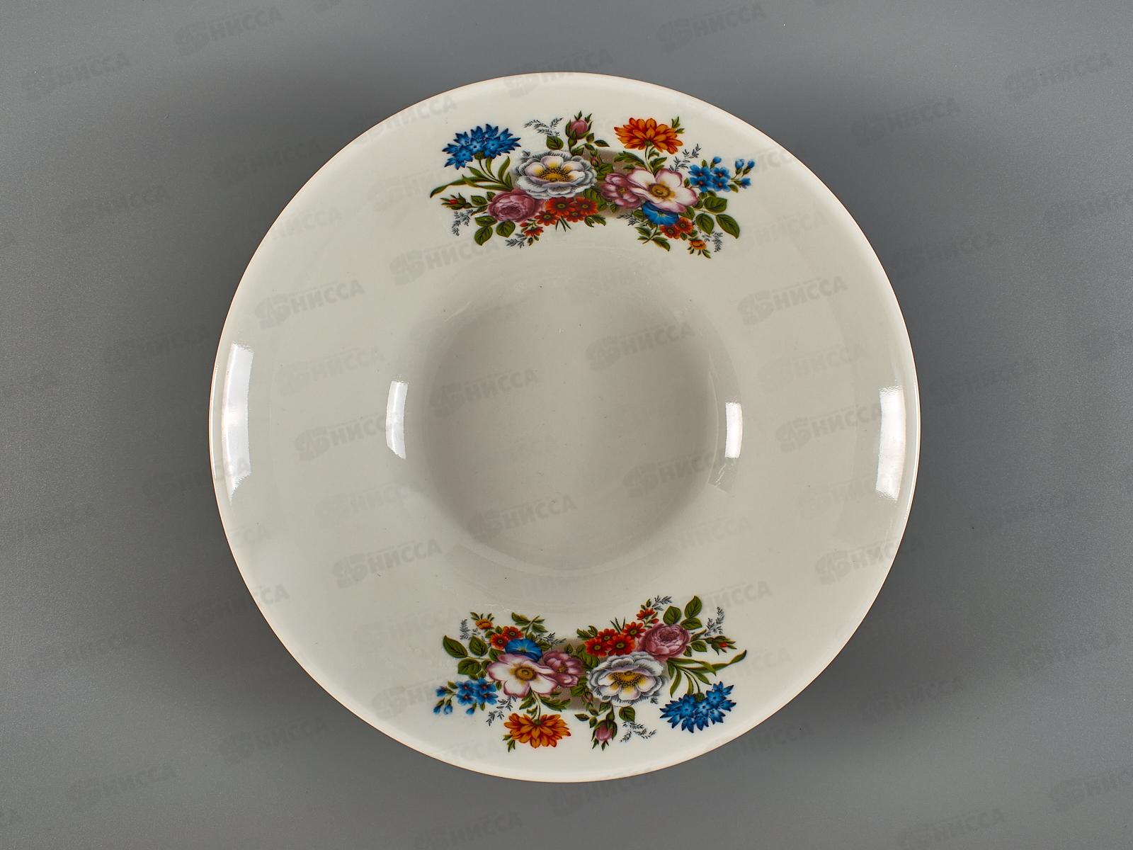 Салатник 600 см3 Идиллия Букет цветов 4С0323 *15