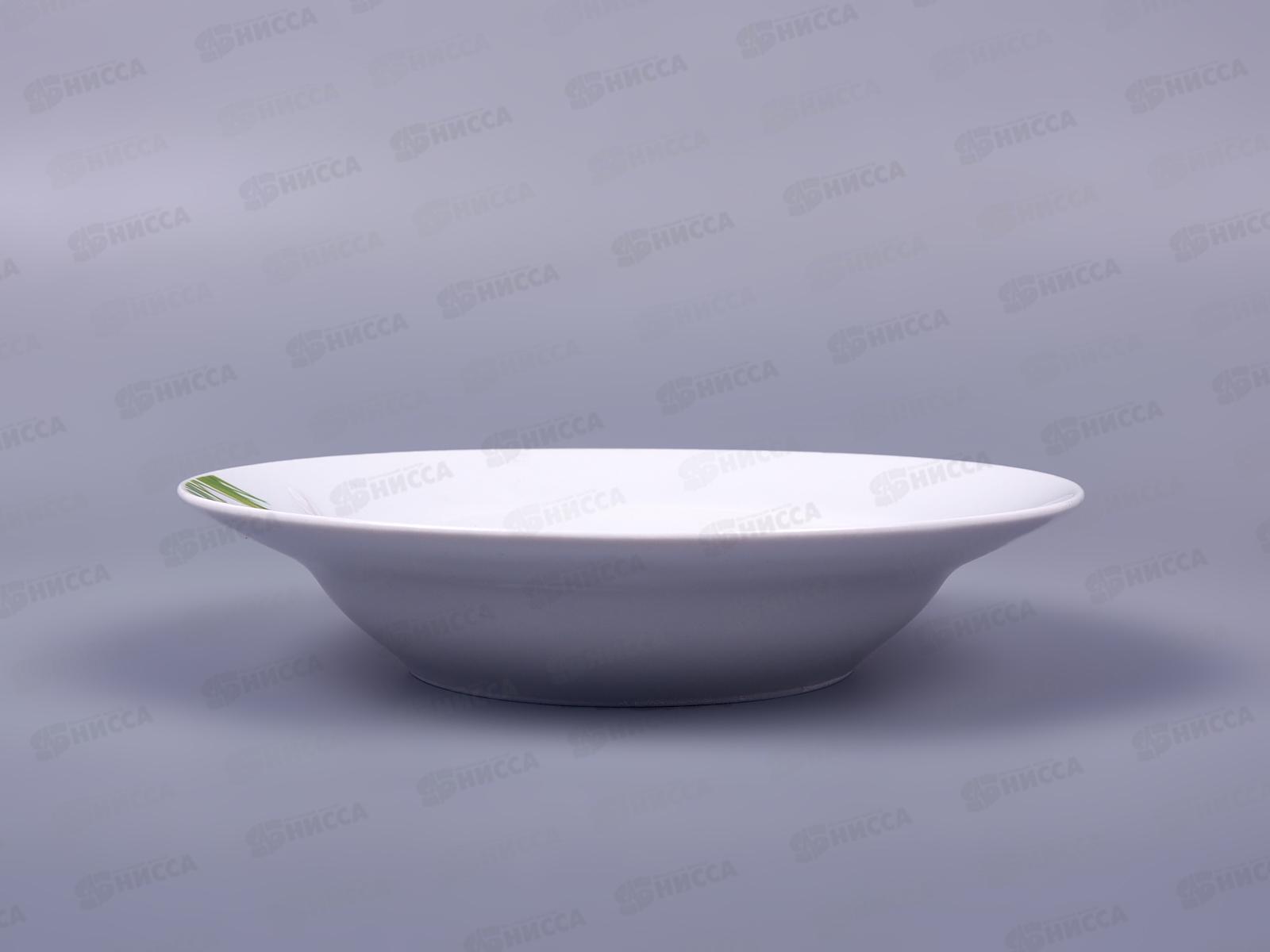 Тарелка глубокая 200мм фарфор Идиллия Ромашка 5С0743 *20