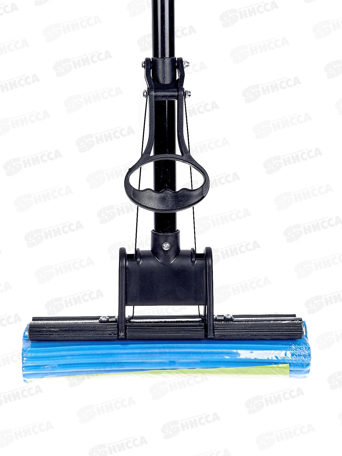 Швабра ПВА VETTA эконом стальная ручка,110см 1рядный ролик 444-008 г