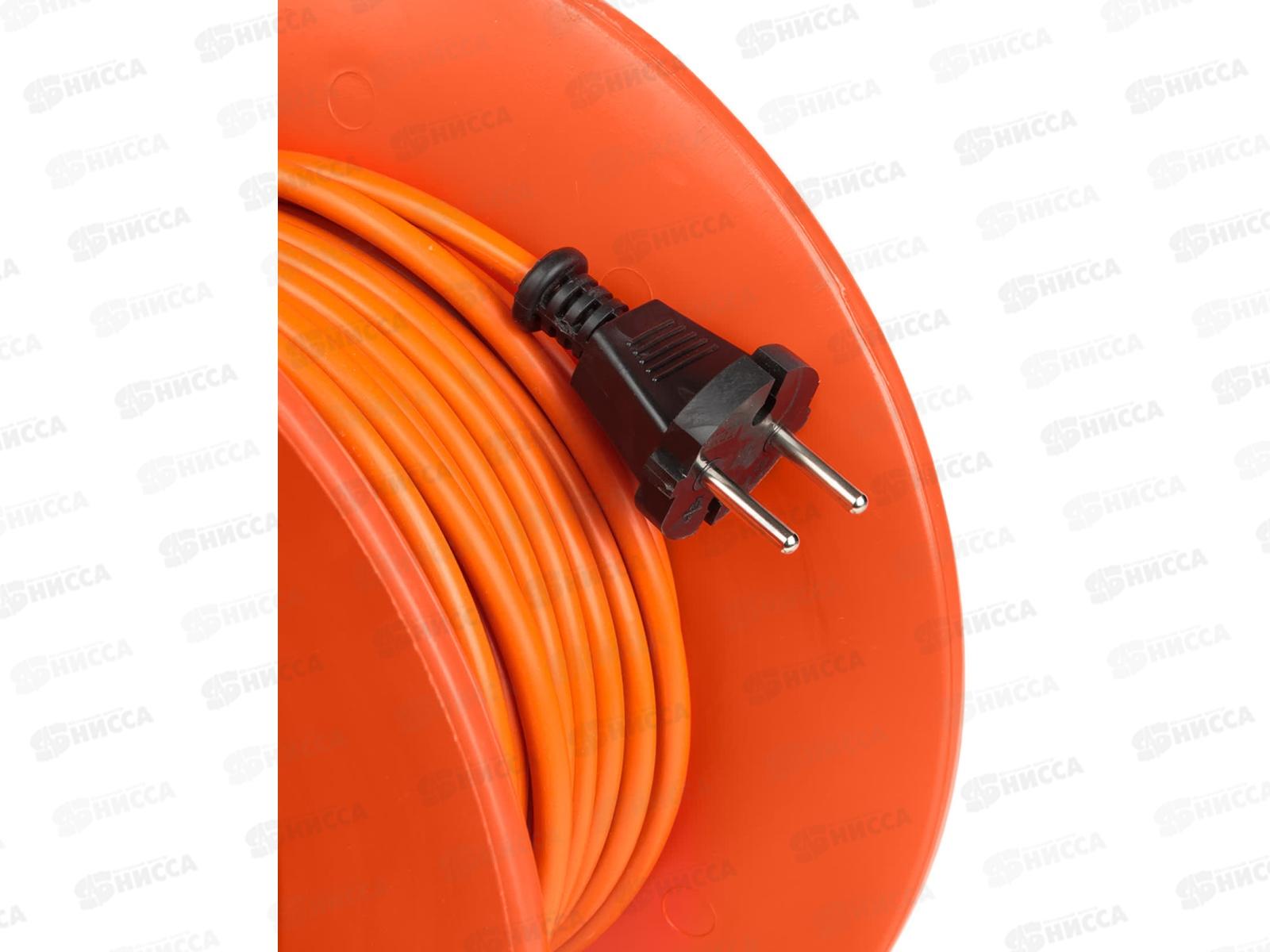 Удлинитель на катушке TDM УК10-004 30м 4роз., ПВС2*1.0, 0521