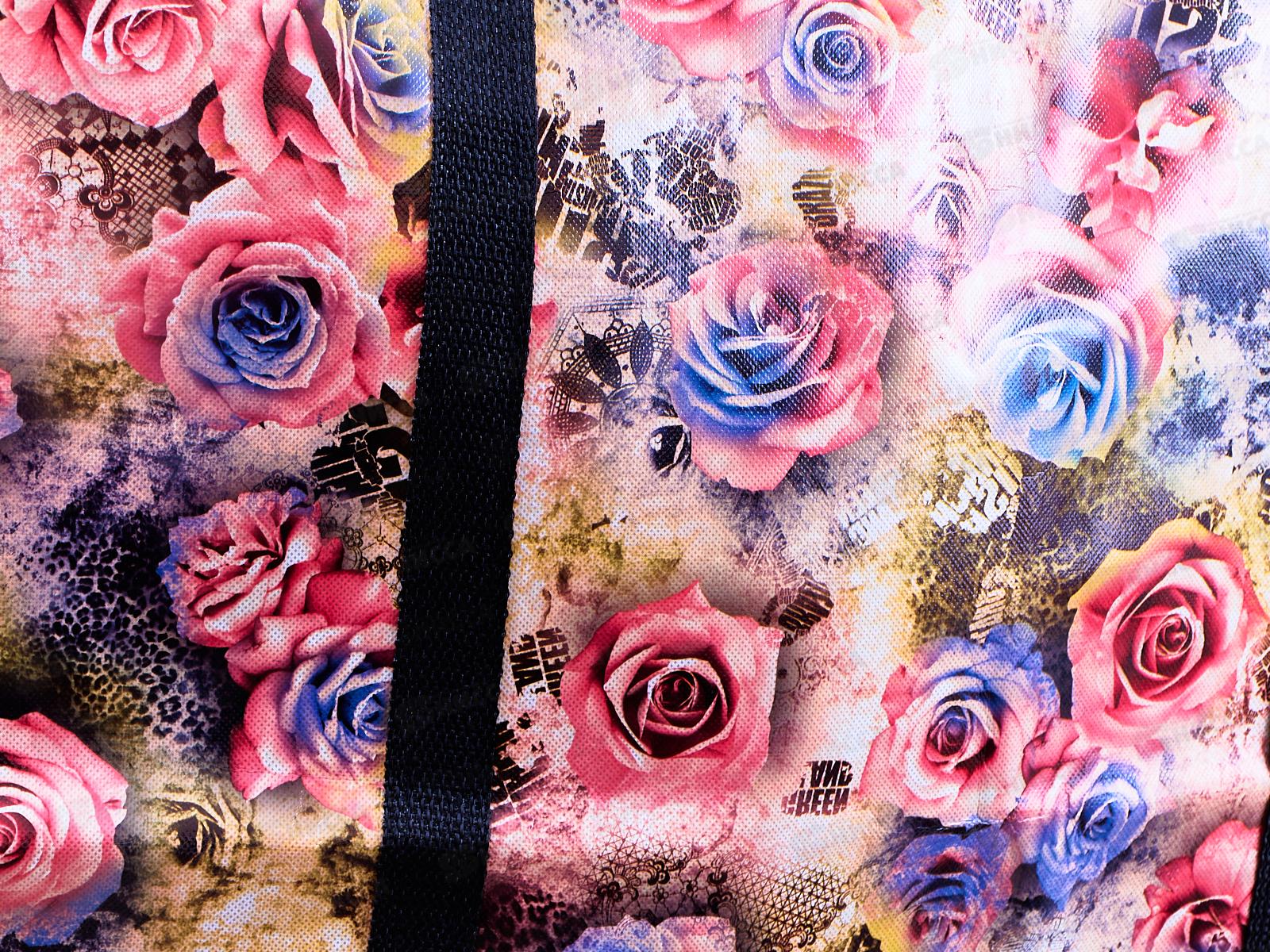 Сумка хозяйственная с рисунком, 70х70х27см, АL-773-5 *200