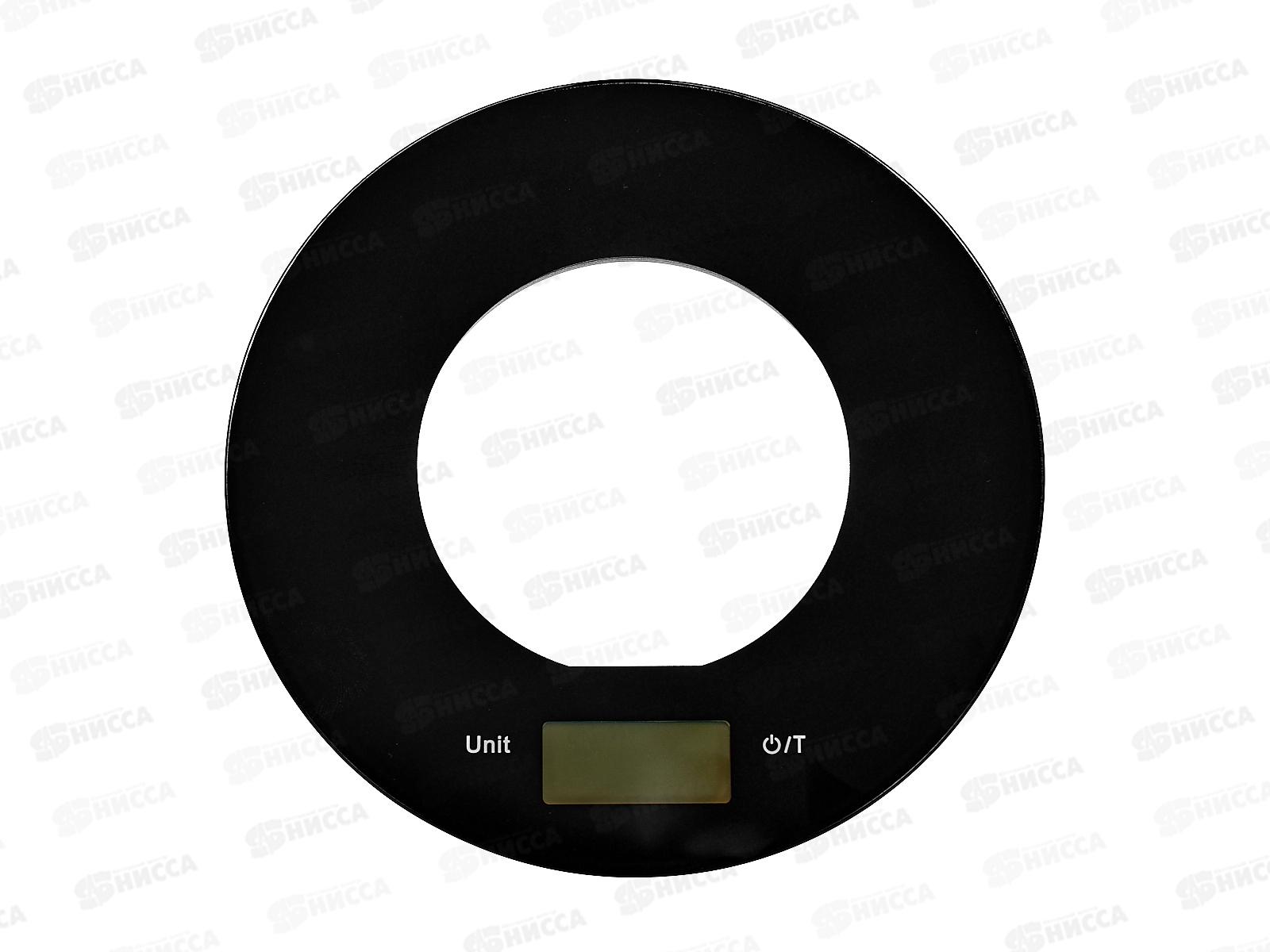 Весы кухонные КОЛЬЦО, до 5кг, круглые D=20см, AL-2181 *20