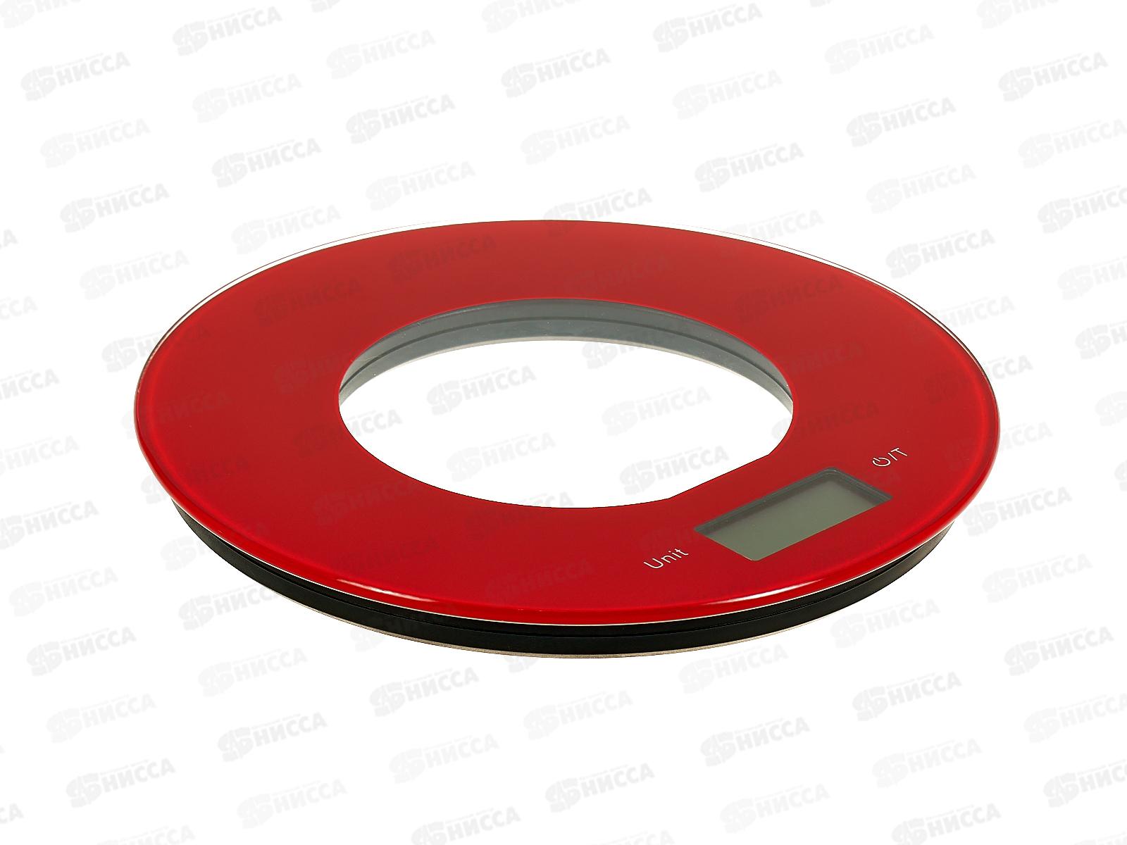 Весы кухонные КОЛЬЦО, до 5кг, круглые D=20см, AL-2181 *20