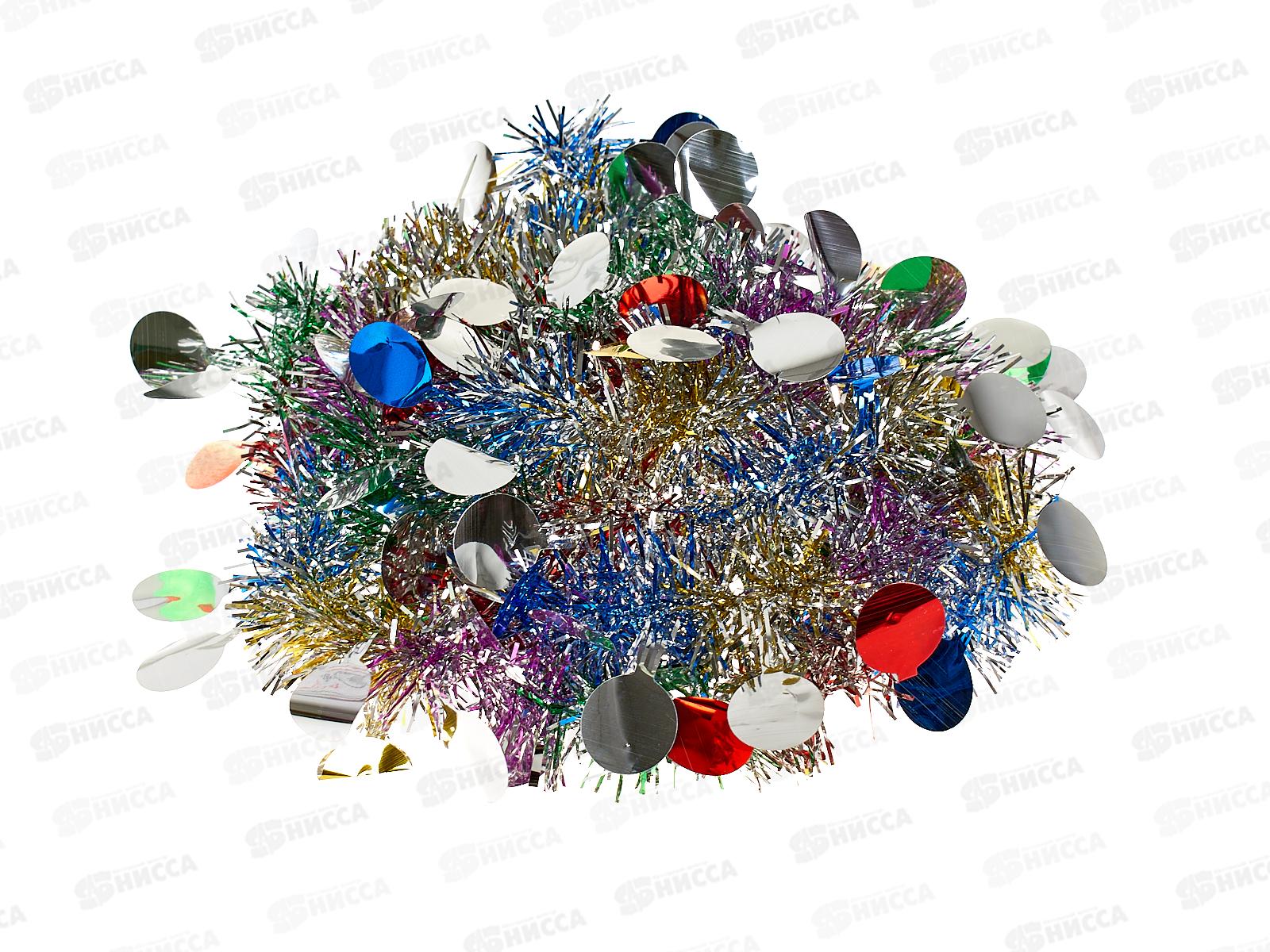 Новогоднее украшение: Мишура, 8см. х 2м., AL-3365 *400