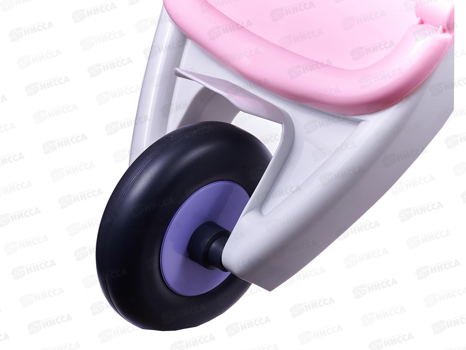 Коляска кукольная. прогулочная 3-х колёсная 48127 в пак. *3