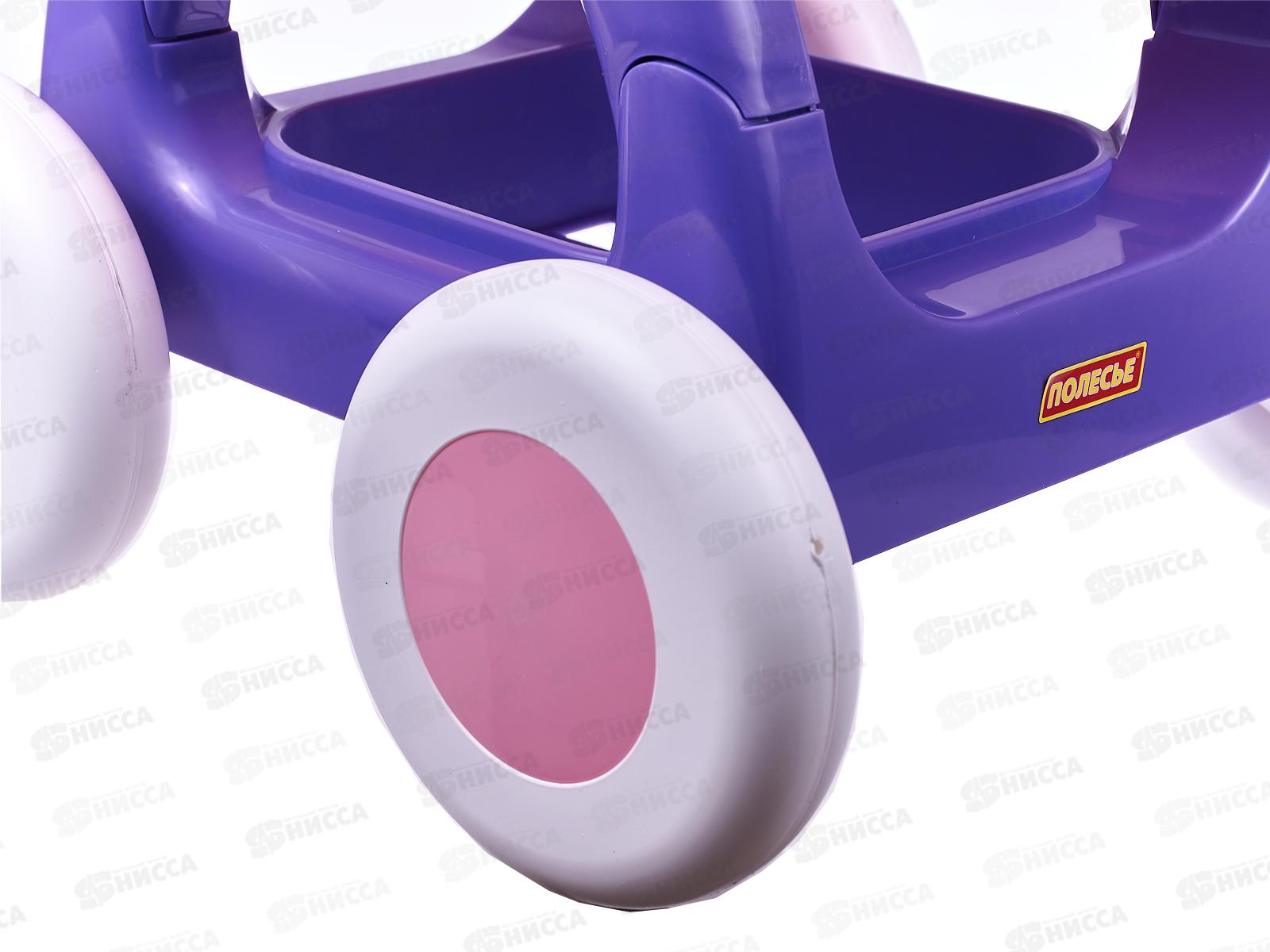 Коляска кукольная. &quotArina&quot 4-х колёсная 48202 в пакете. *2