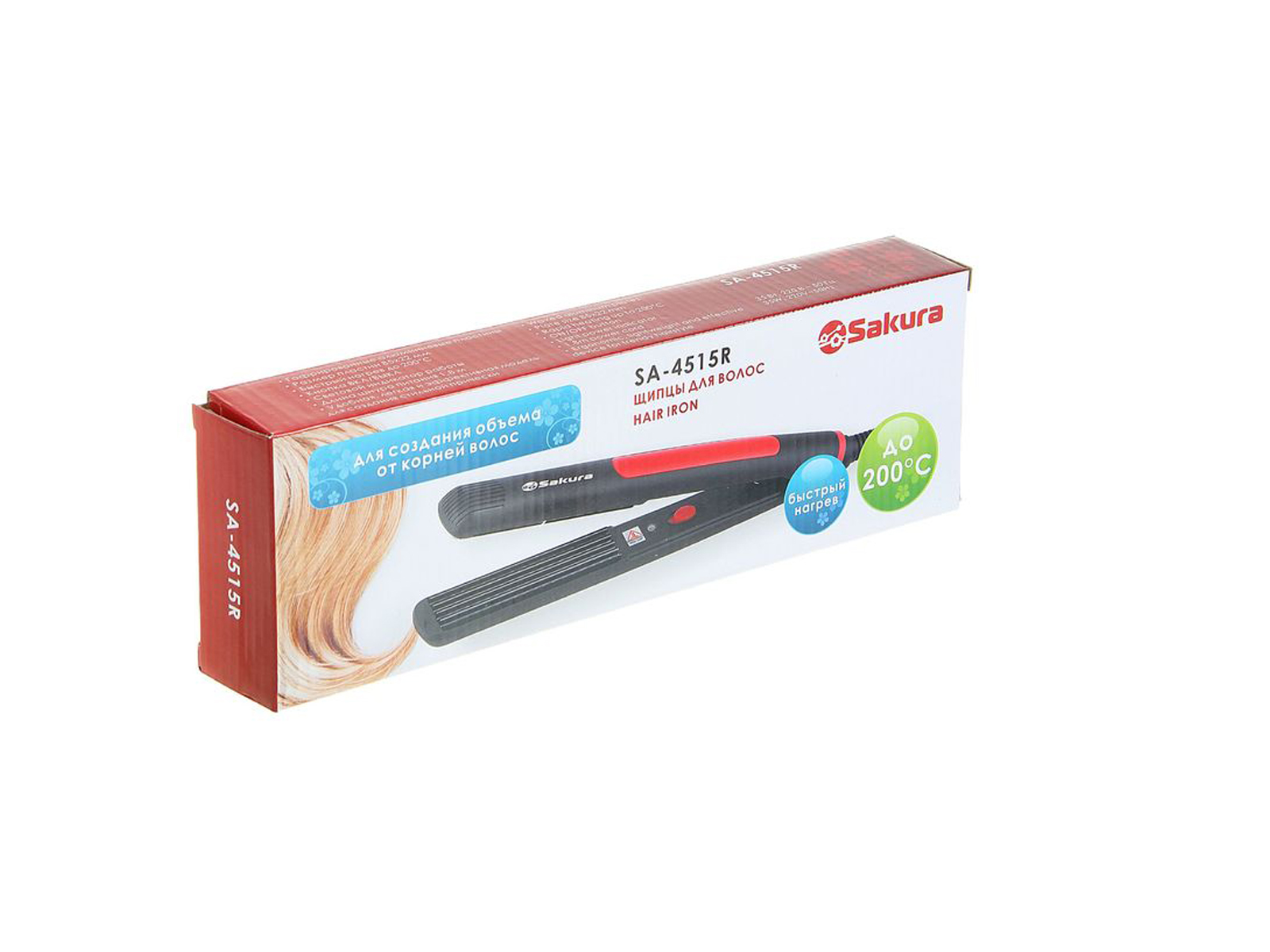 Щипцы(плойка) SA-4515R 30Вт гофре