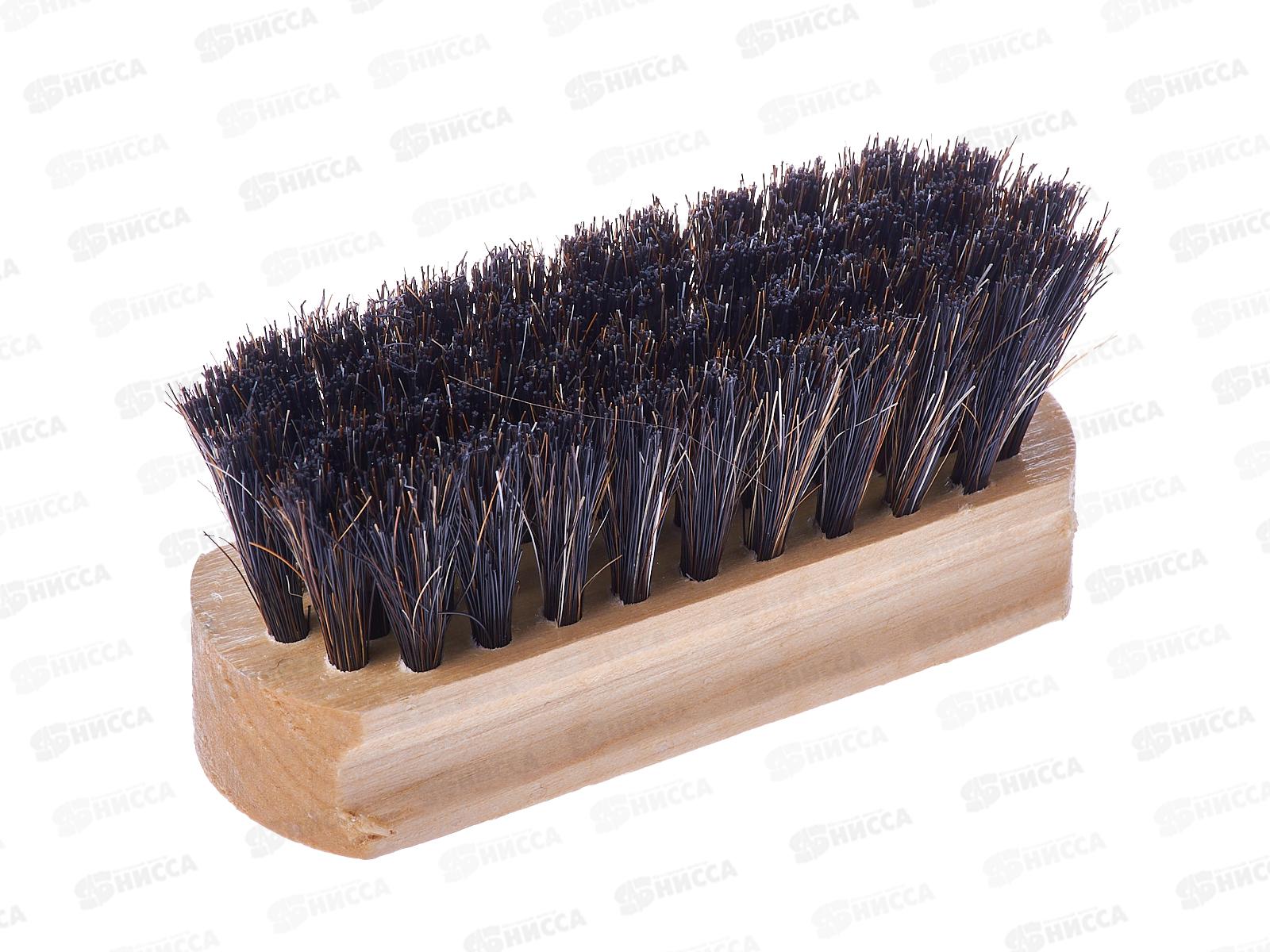 Щетка для обуви дерево, натуральная щетина 8,5*124 С-0В-52