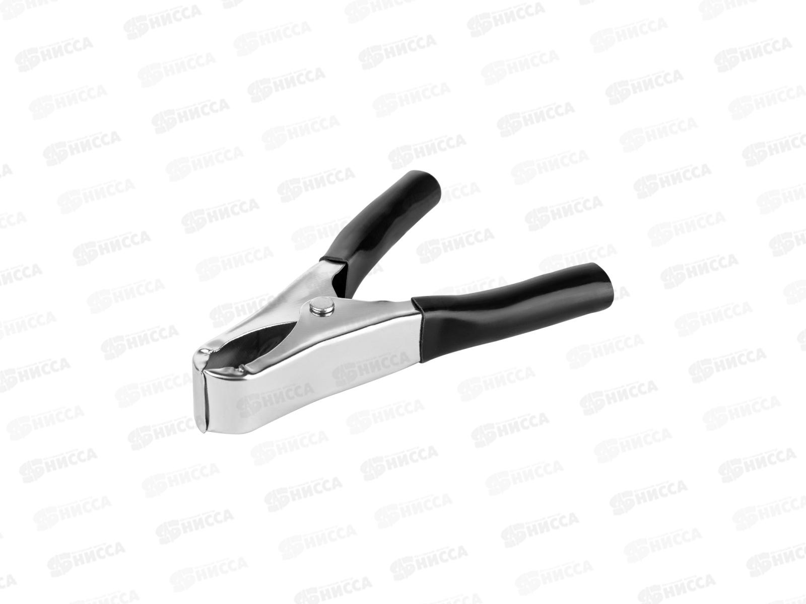 Зажим крокодил TDM ЗК 15А 75мм черный (10шт), 0012