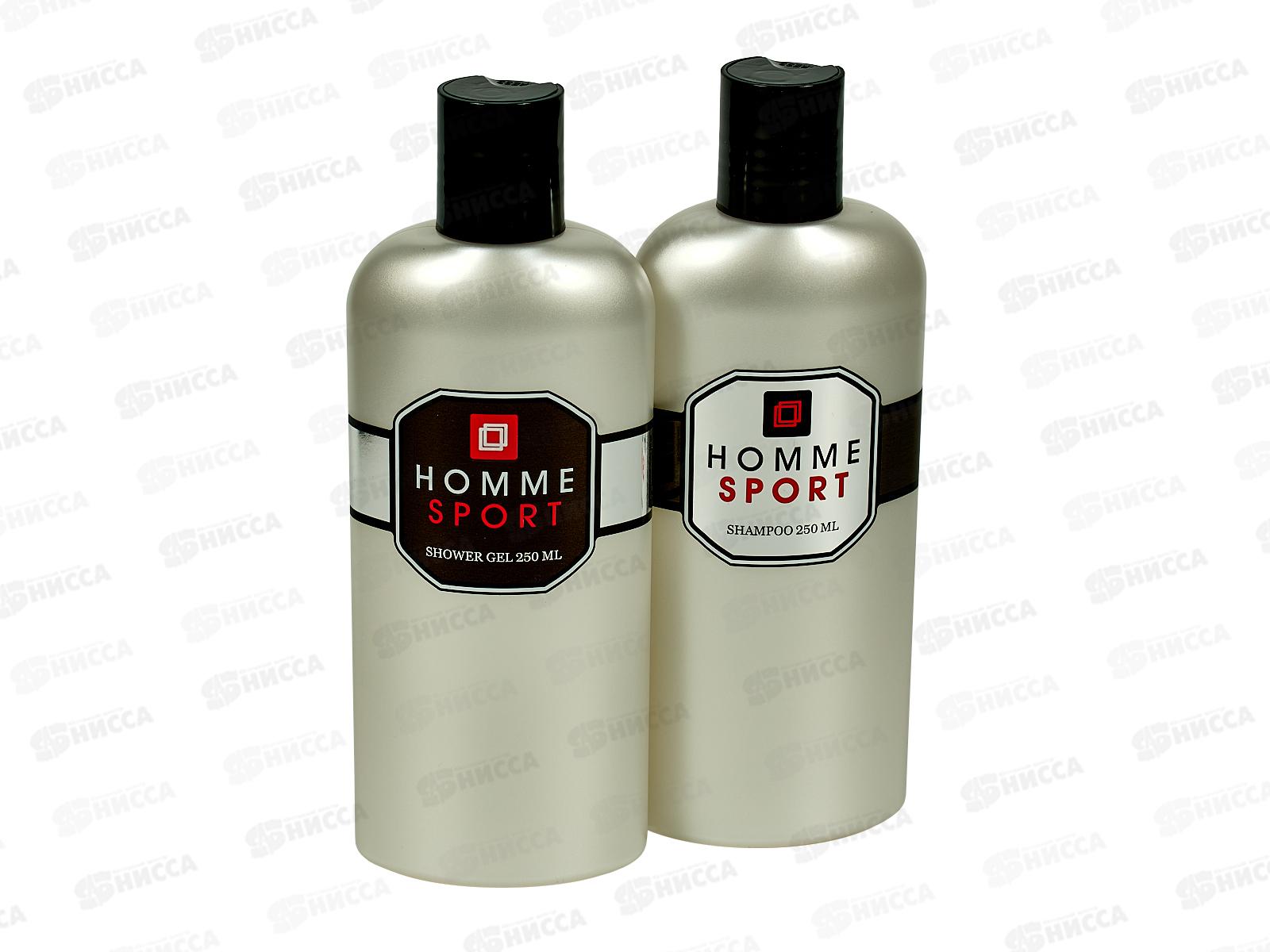 Набор подарочный HOMME SPORT 311 (шампунь 250мл + гель для душа 250мл) мужской *10