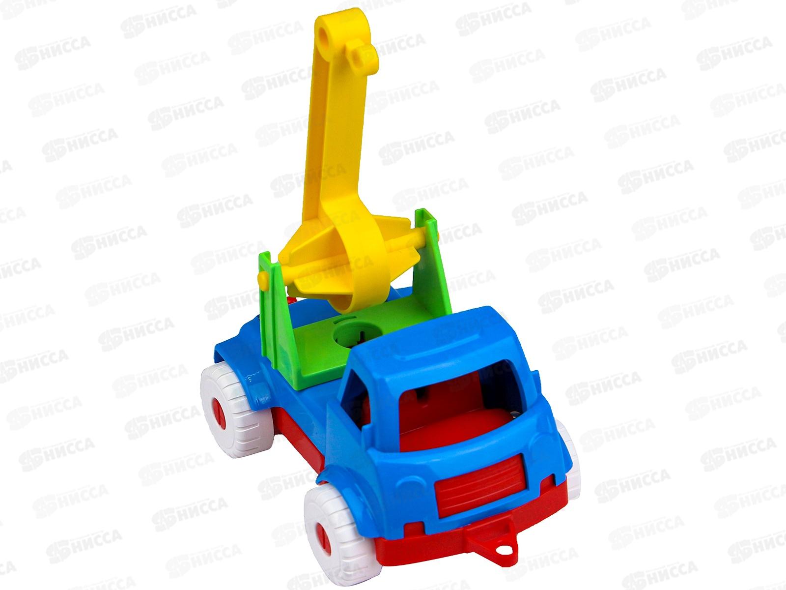 Набор машинок №2 (2 в 1) Бетономешалка + Кран И-5678 *14