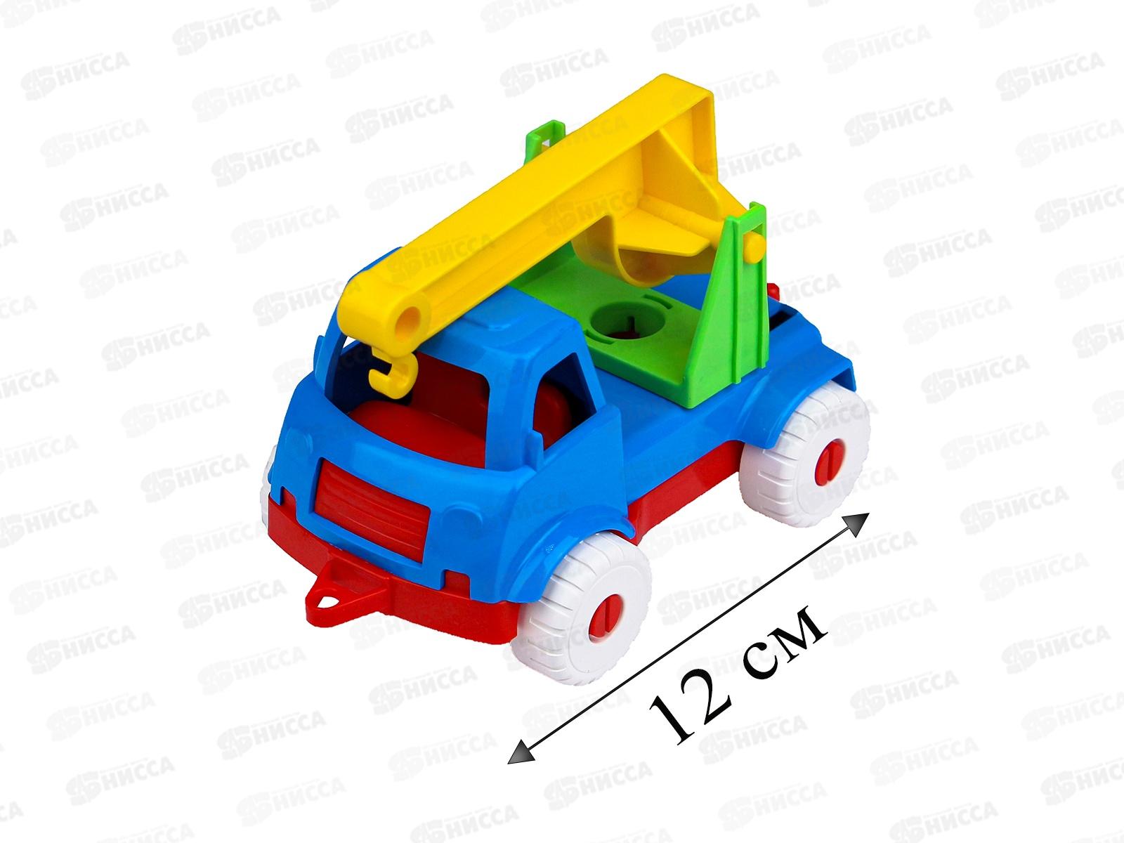 Набор машинок №4 (3 в 1) Самосвал + Бетономешалка + Кран И-5680 *12