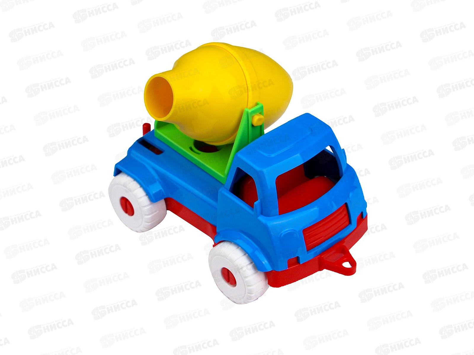 Набор машинок №4 (3 в 1) Самосвал + Бетономешалка + Кран И-5680 *12